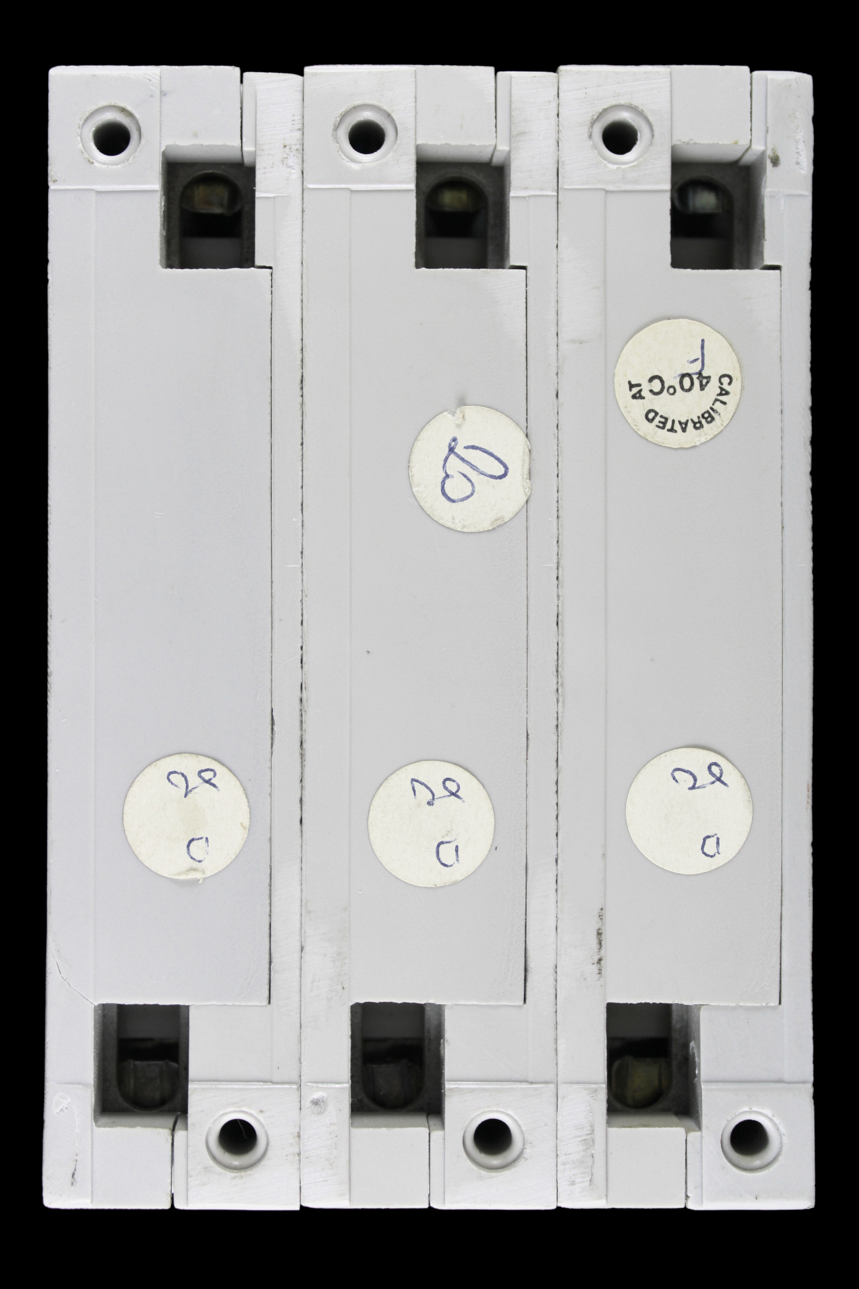 LUPUS 10 AMP TRIPLE POLE MCB CIRCUIT BREAKER MIDGET WHITE