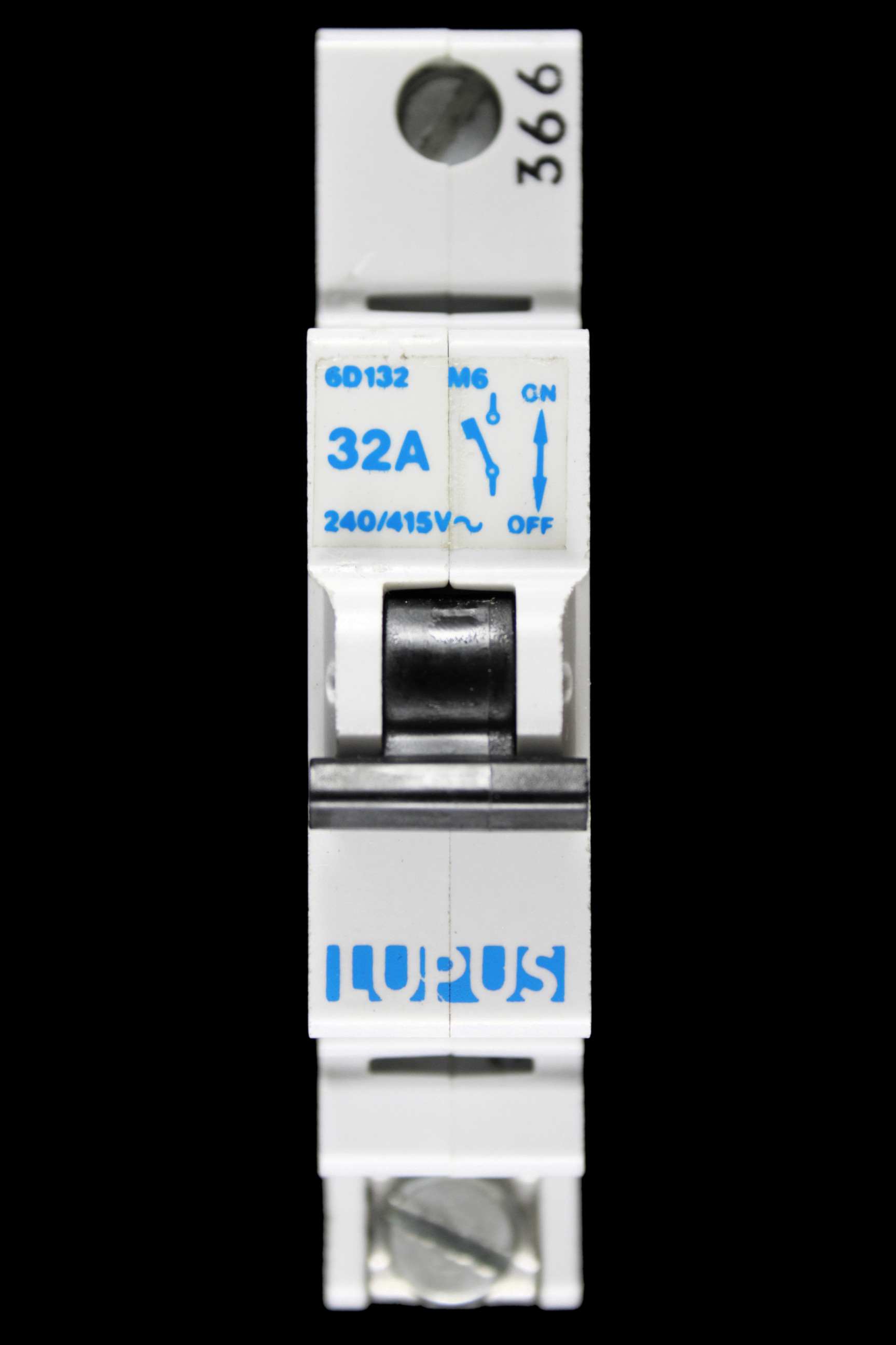 LUPUS 32 AMP TYPE 2 M6 MCB CIRCUIT BREAKER 6D132