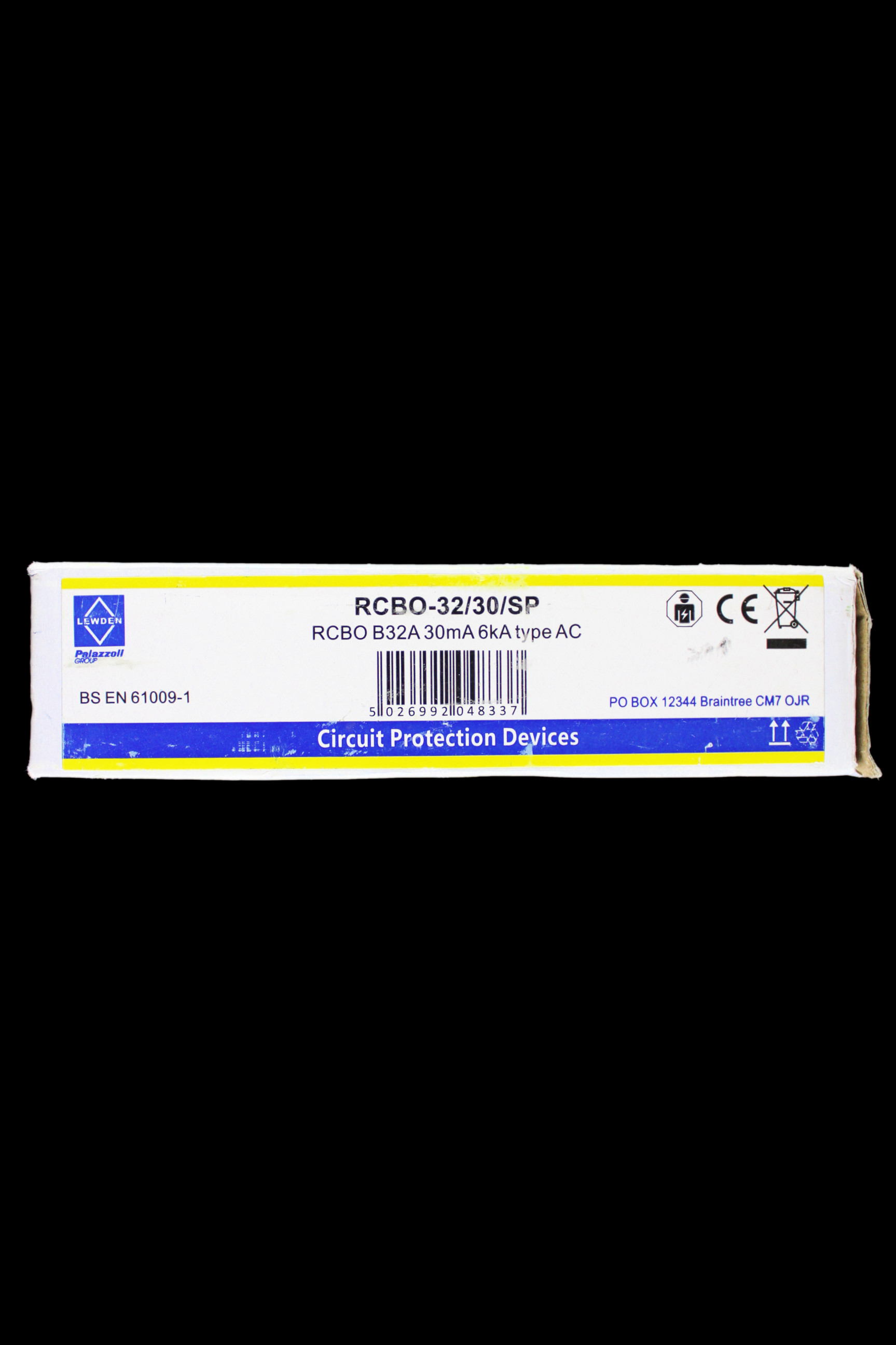 LEWDEN 32 AMP CURVE B 6kA 30mA RCBO TYPE AC RCBO-32/30/SP