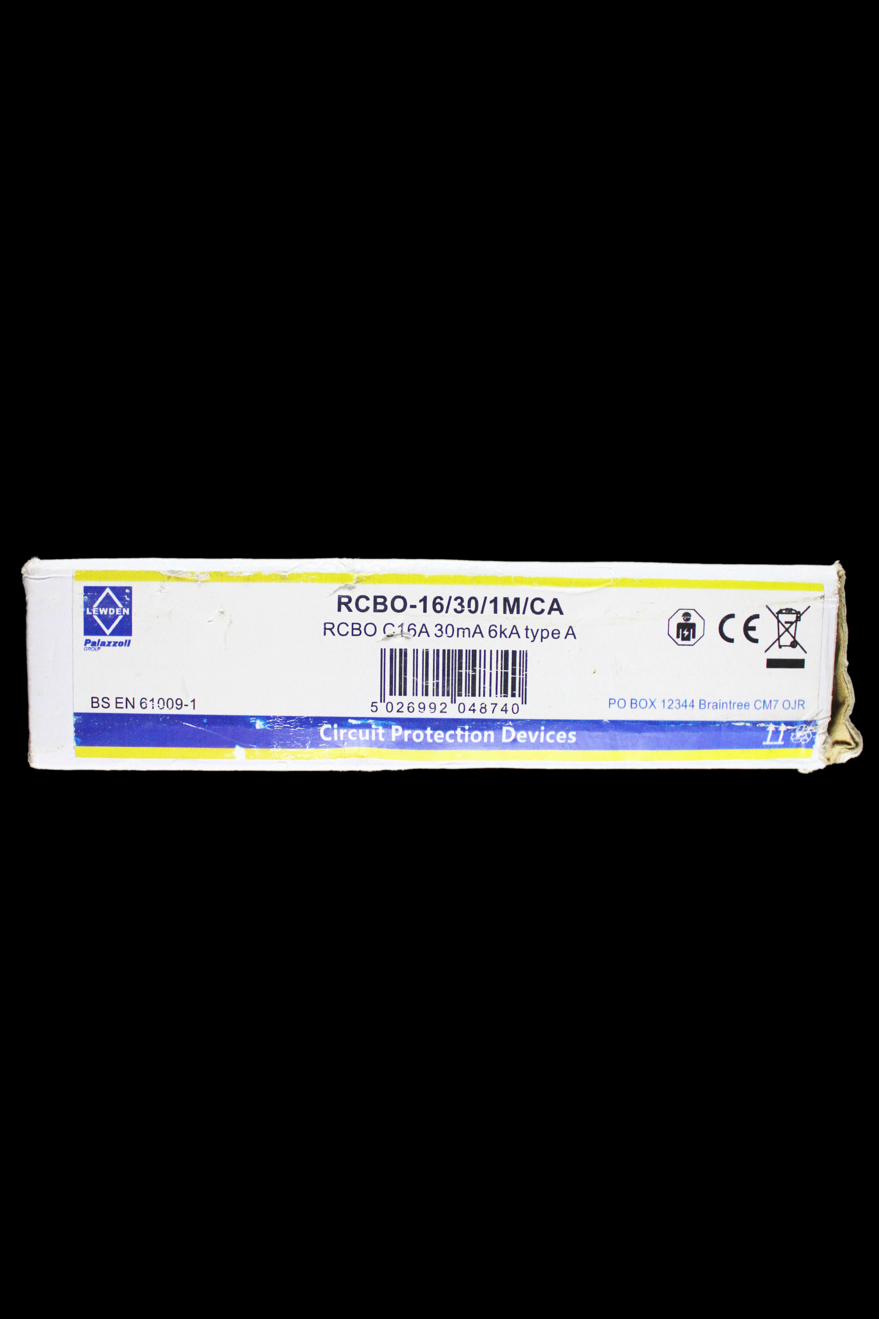 LEWDEN 16 AMP CURVE C 6kA 30mA RCBO TYPE A RCBO-16/30/1M/CA