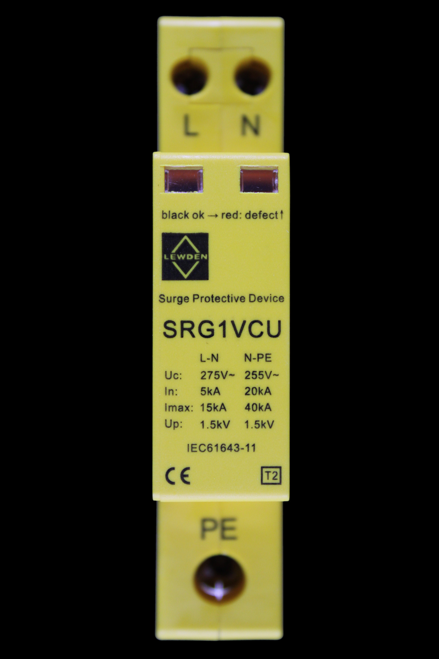 LEWDEN TYPE 2 SURGE PROTECTOR SRG1VCU