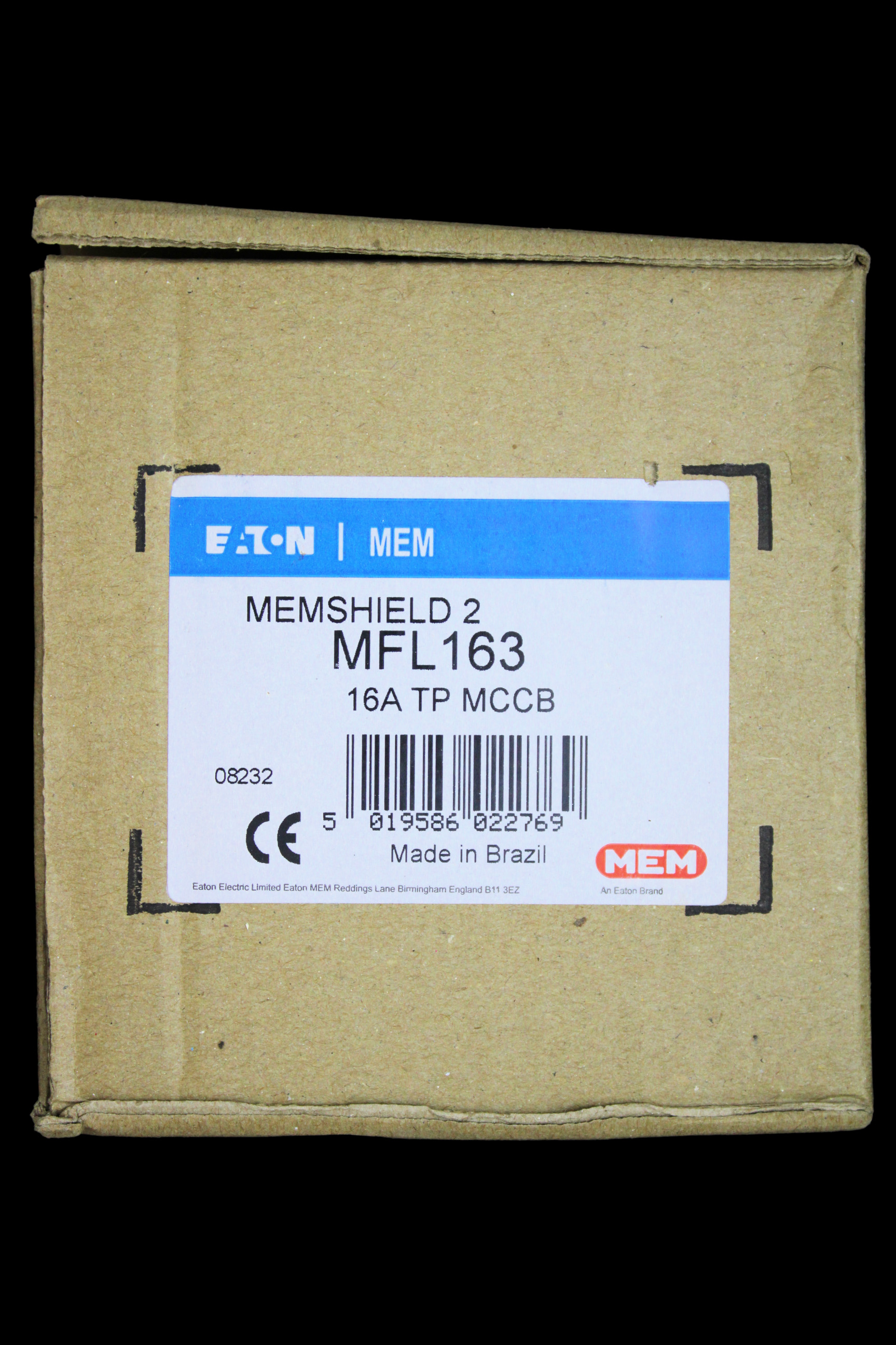 MEM 16 AMP 25kA TRIPLE POLE MCCB MFL163