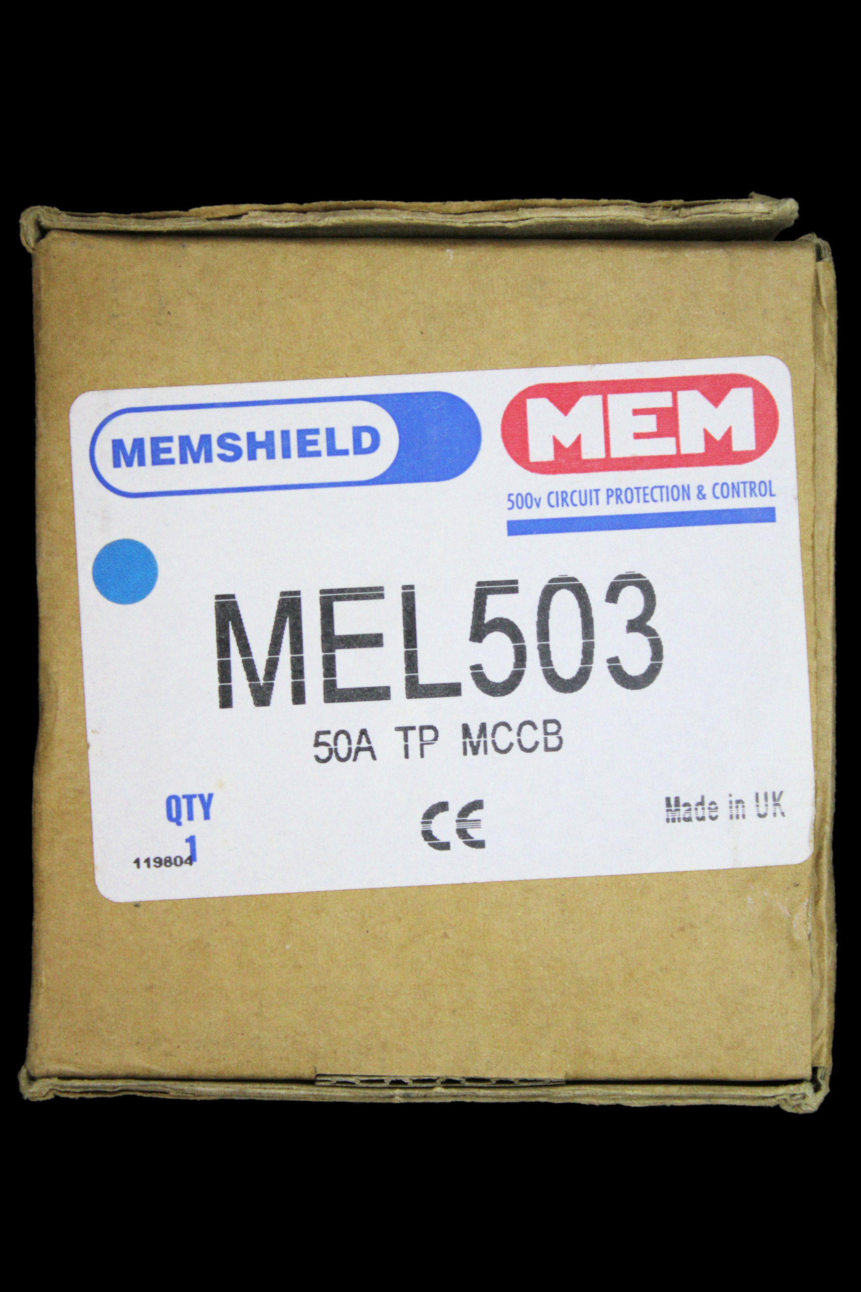 MEM 50 AMP 16kA TRIPLE POLE MCCB MEL503