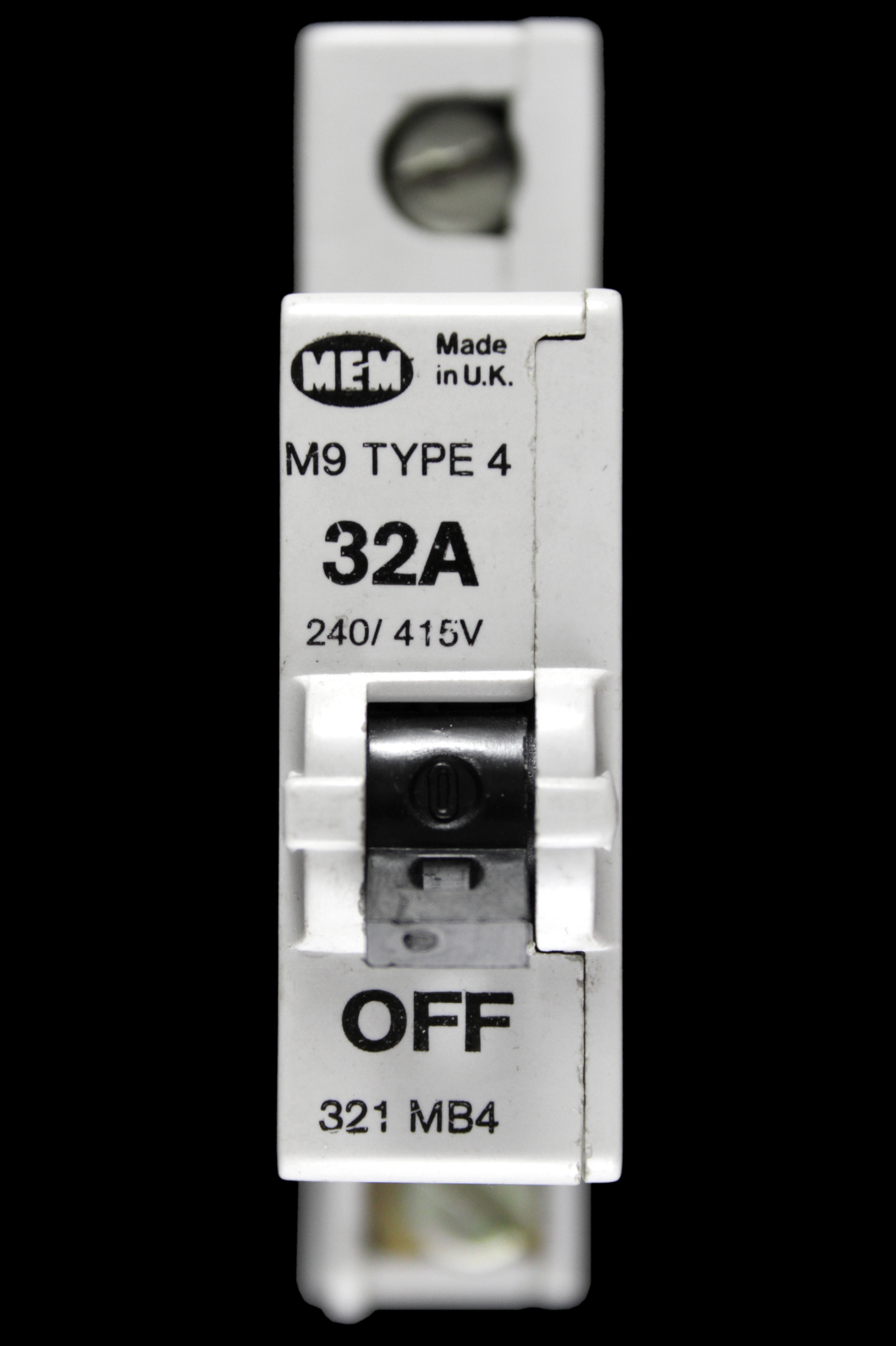 MEM 32 AMP TYPE 4 M9 MCB CIRCUIT BREAKER 321MB4