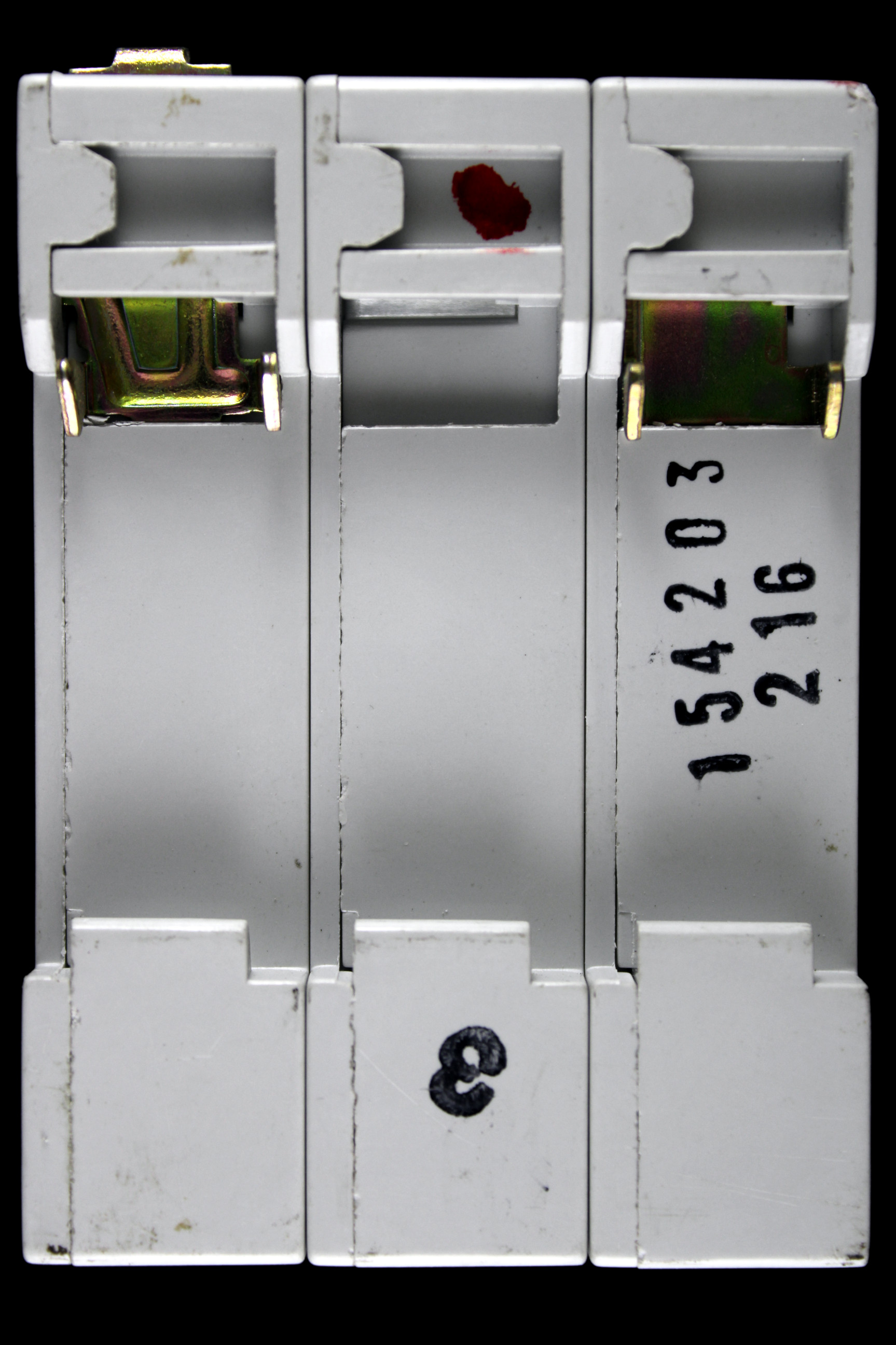 MEM 16 AMP TYPE 2 M9 TRIPLE POLE MCB CIRCUIT BREAKER 163MB2 GREY