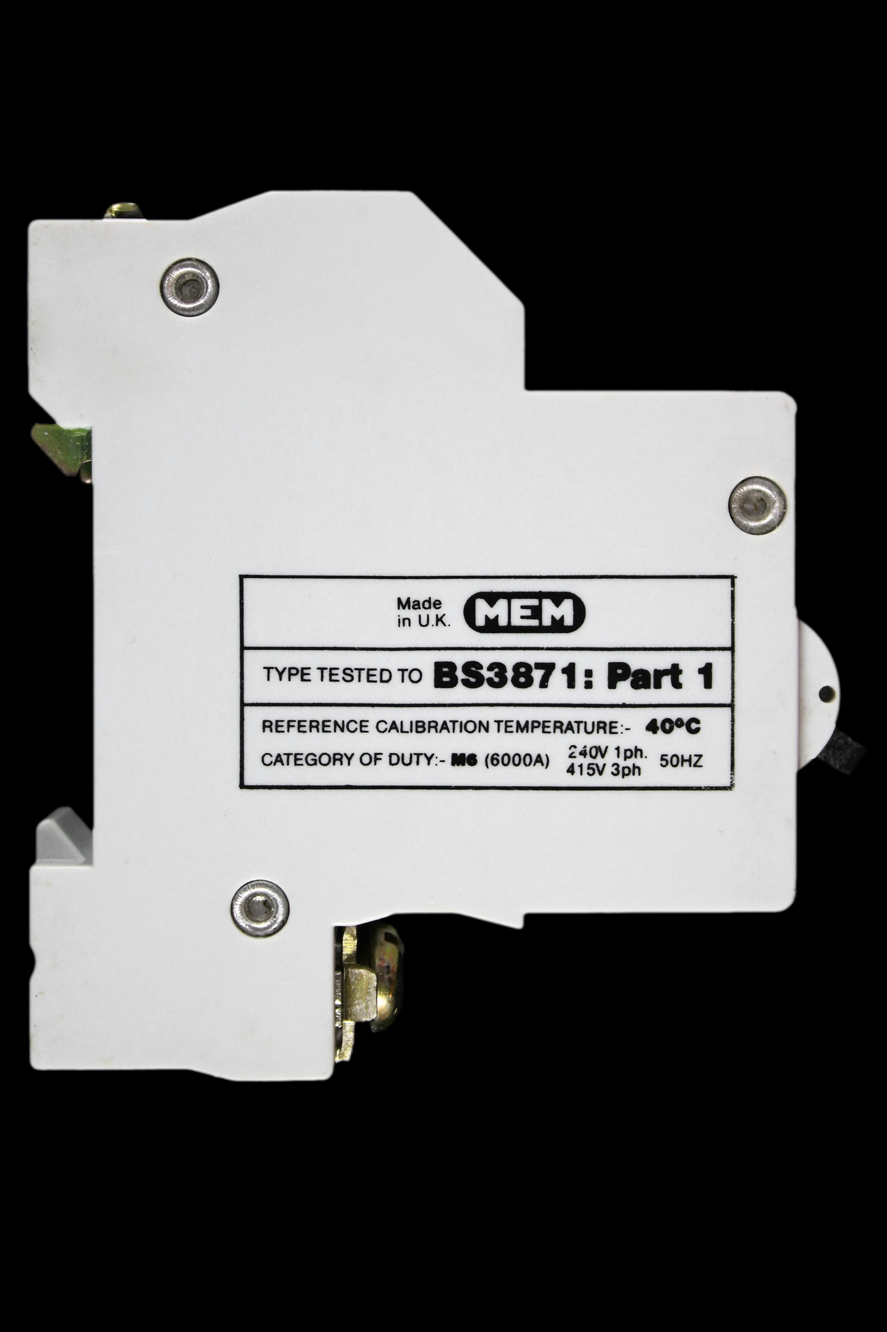 MEM 32 AMP TYPE 2 M6 MCB CIRCUIT BREAKER 321QE2