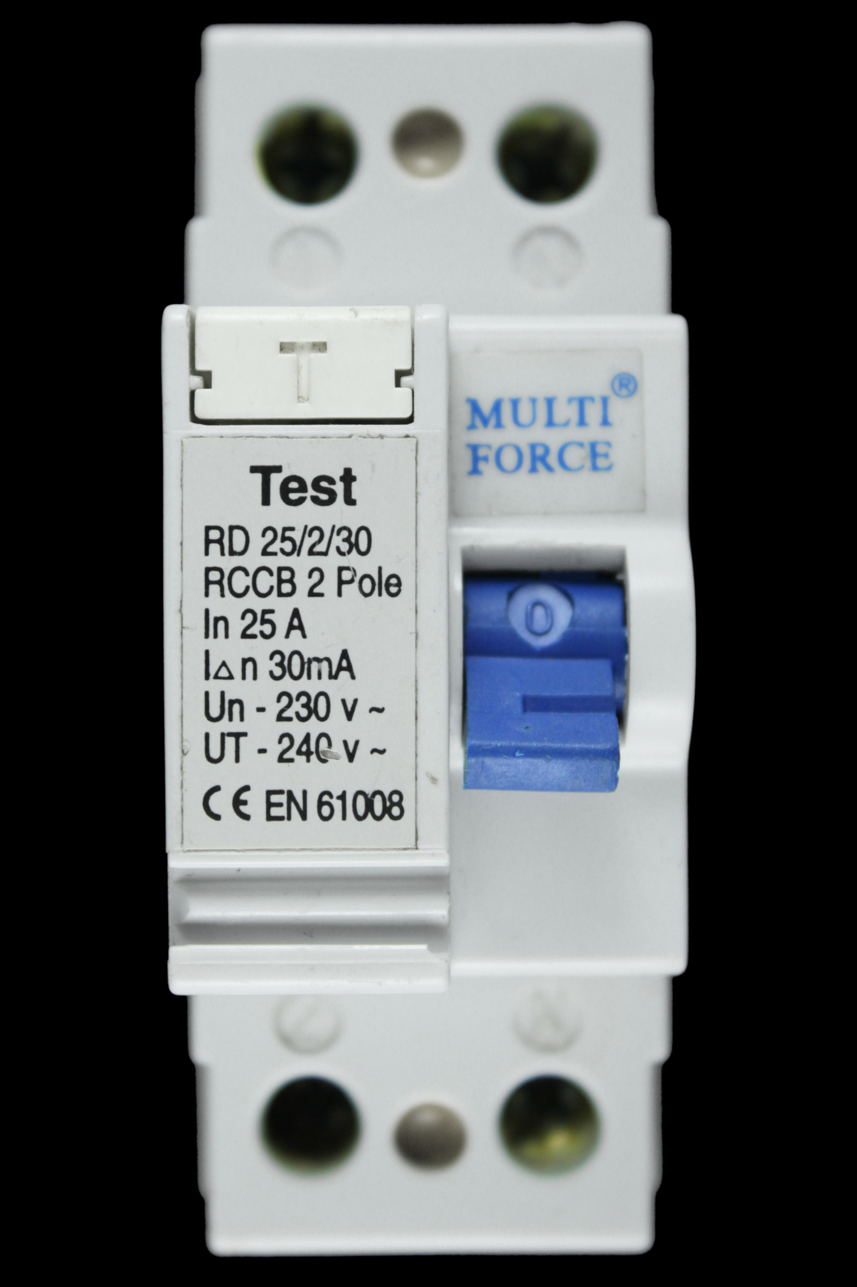 MULTI FORCE 25 RCCB DOUBLE POLE 30mA RD25/2/30 BC