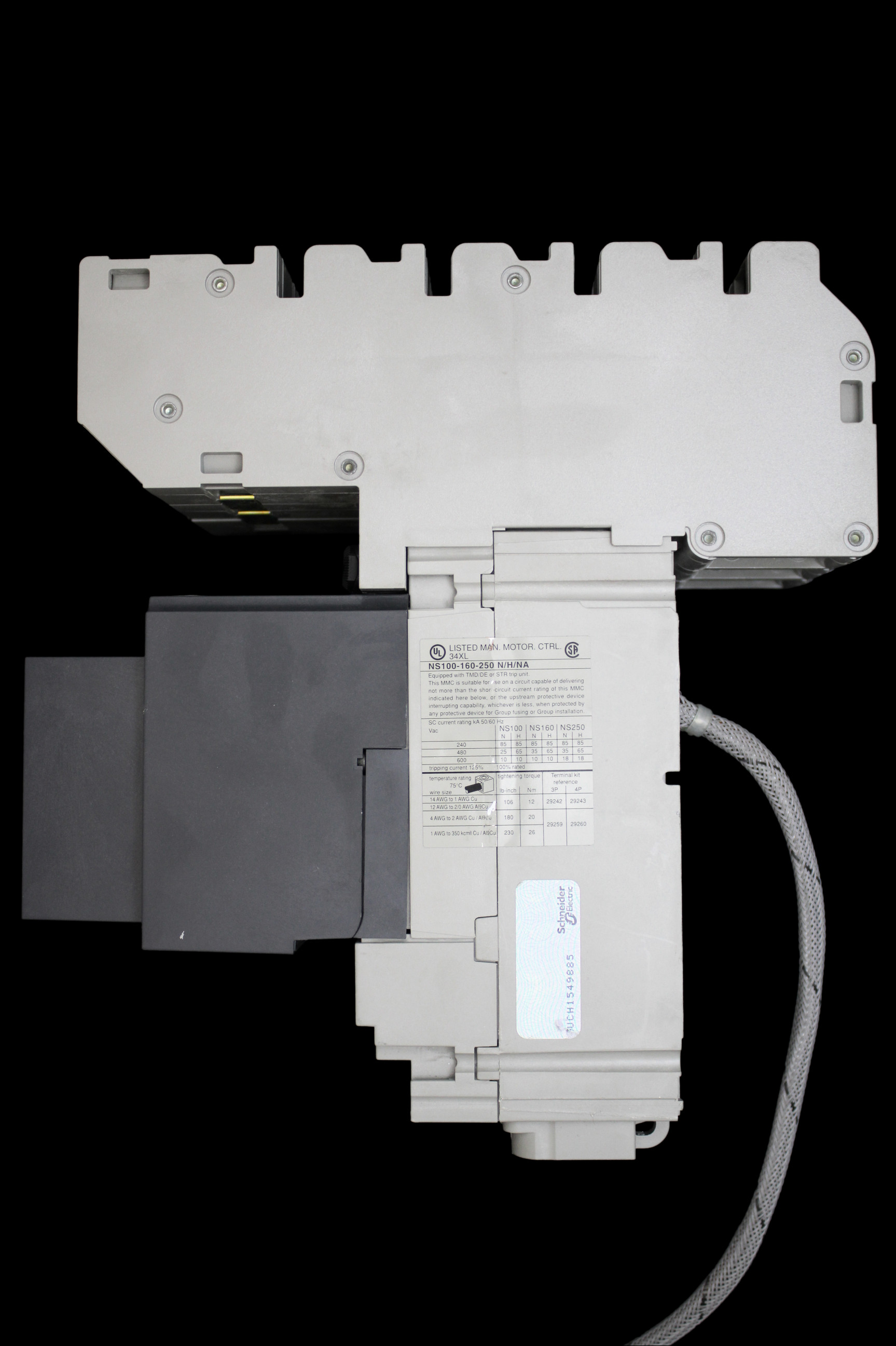 MERLIN GERIN 63 AMP 25kA TRIPLE POLE MCCB MGP0633 NS100N