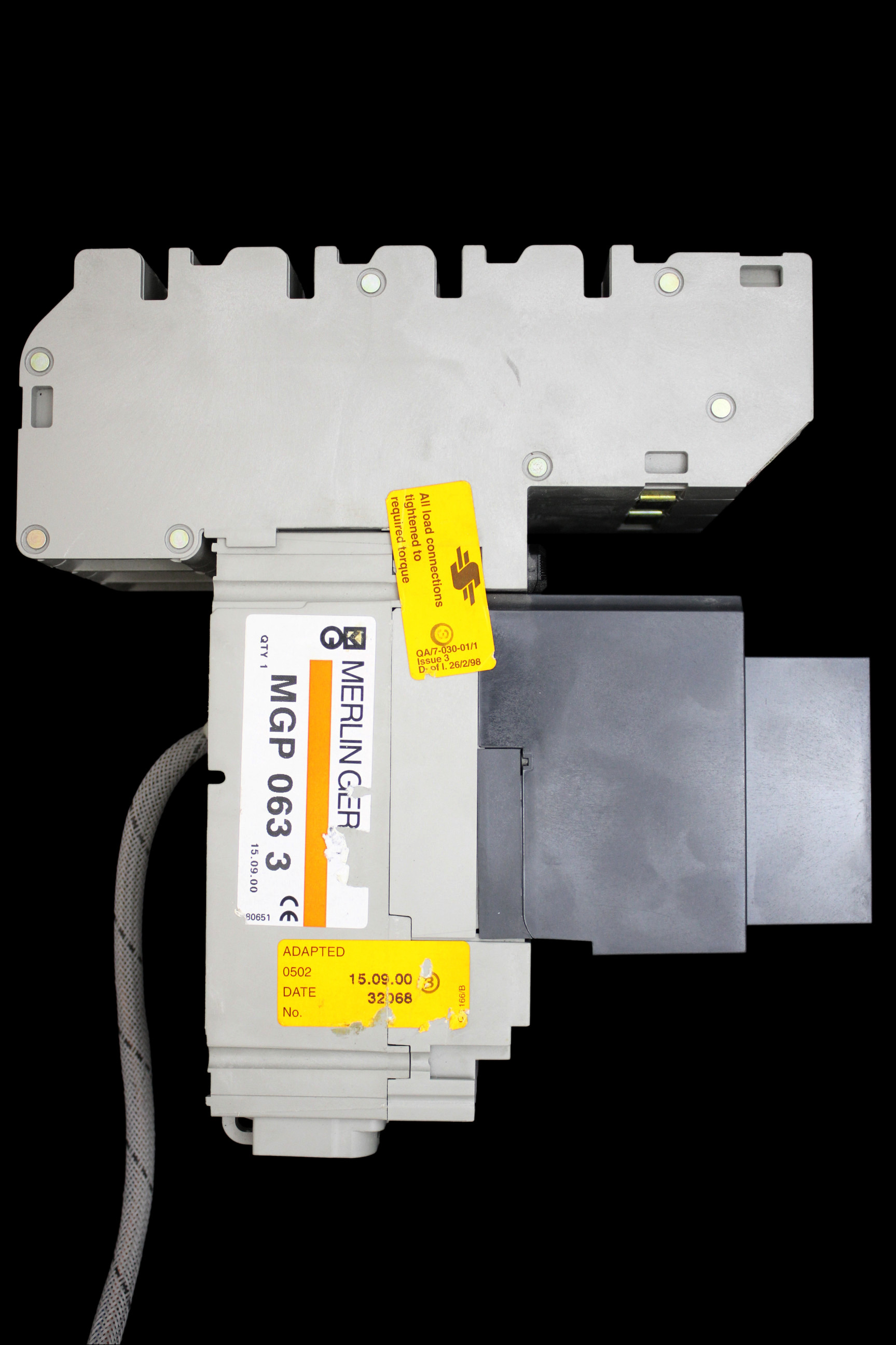 MERLIN GERIN 63 AMP 25kA TRIPLE POLE MCCB MGP0633 NS100N