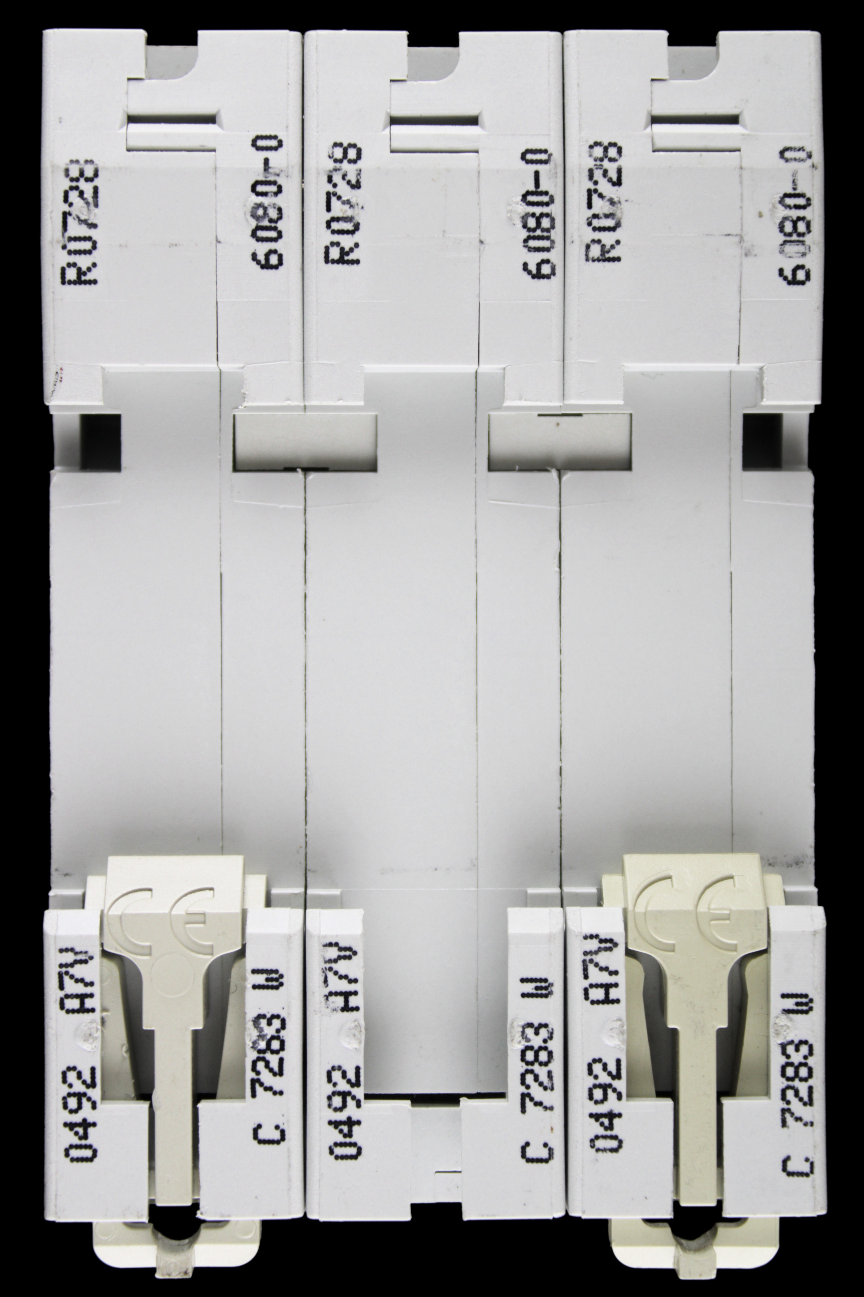 MERLIN GERIN 25 AMP CURVE B 10kA TRIPLE POLE MCB CIRCUIT BREAKER C60H 24742