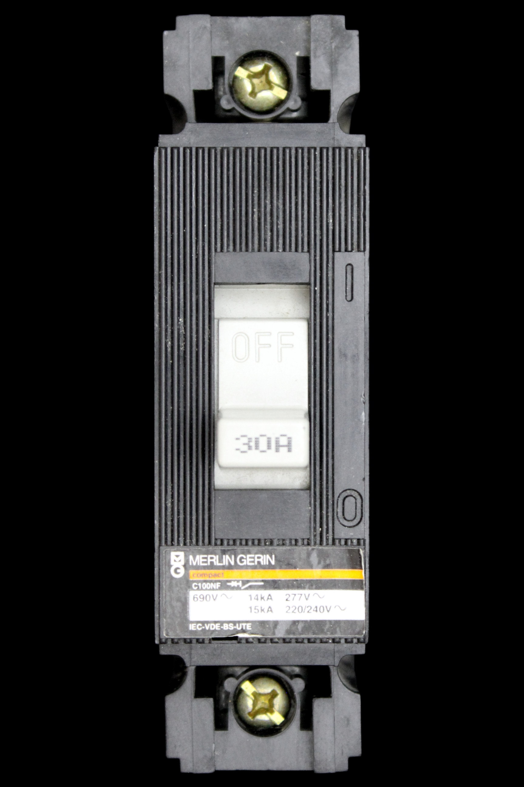 MERLIN GERIN 30 AMP 15kA MCCB C100NF COMPACT