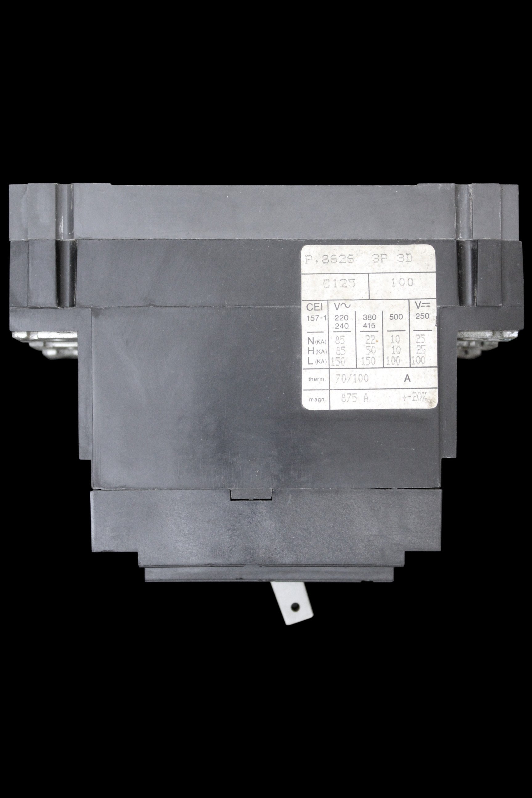 MERLIN GERIN 100 AMP 50kA TRIPLE POLE MCCB C125H