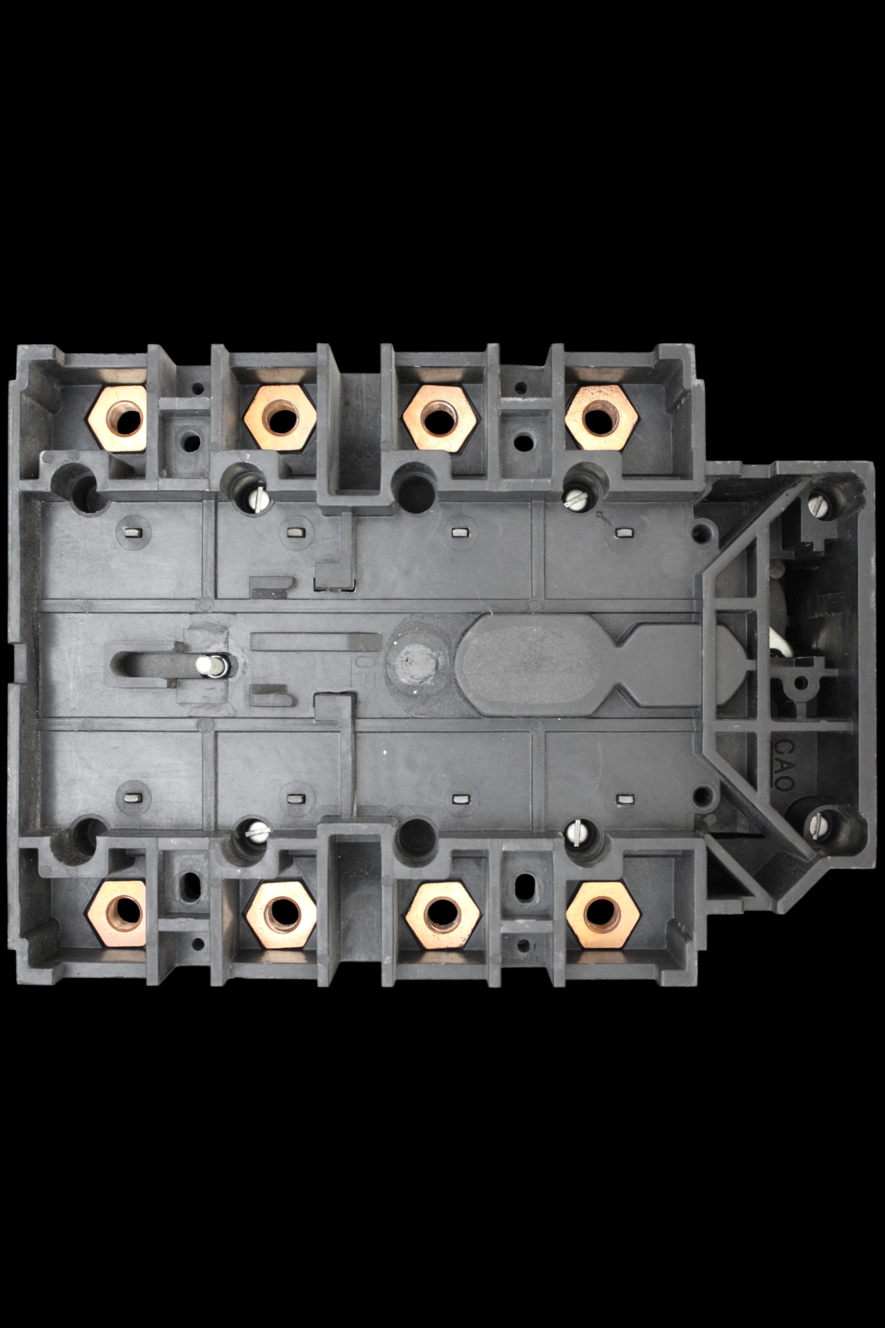 MERLIN GERIN 250 AMP FOUR POLE SWITCH DISCONNECTOR INTERPACT IN250