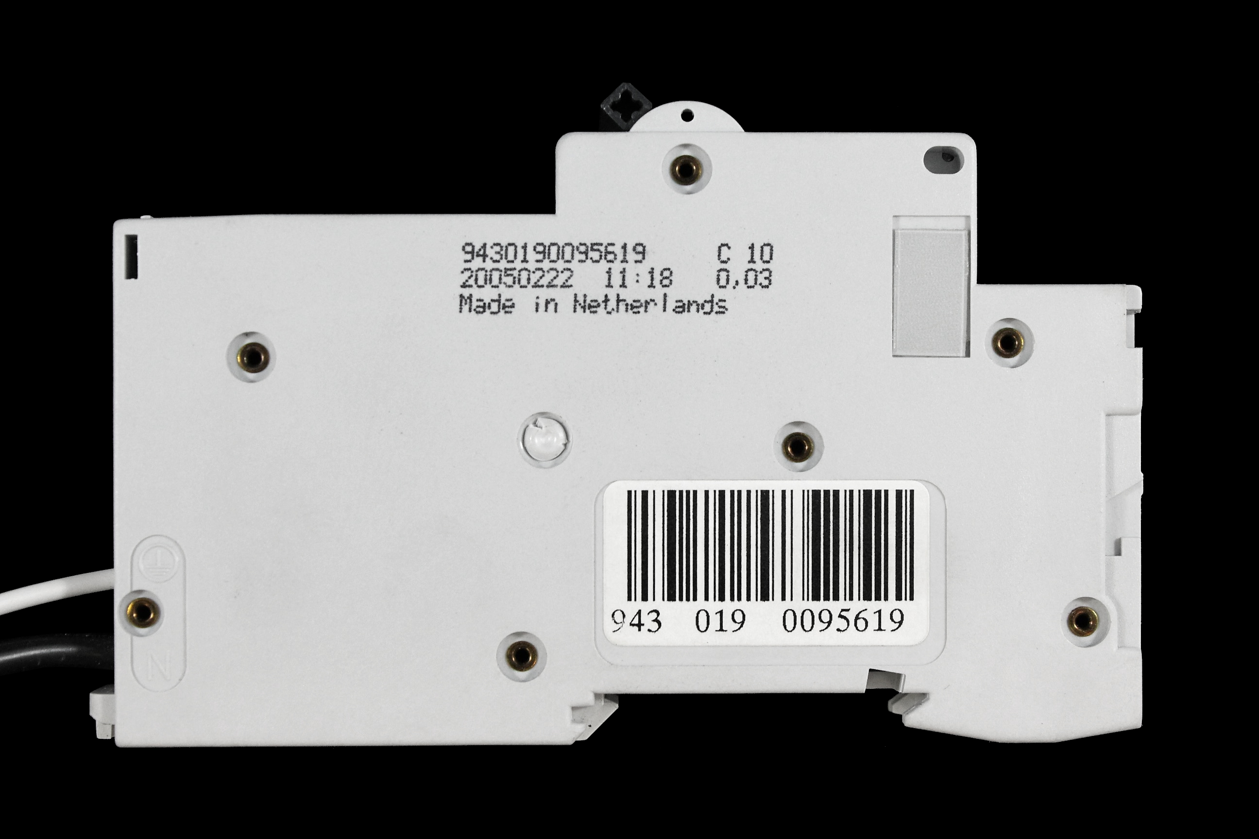 MERLIN GERIN 10 AMP CURVE C 10kA 30mA RCBO TYPE AC 26858 C60HC10R30