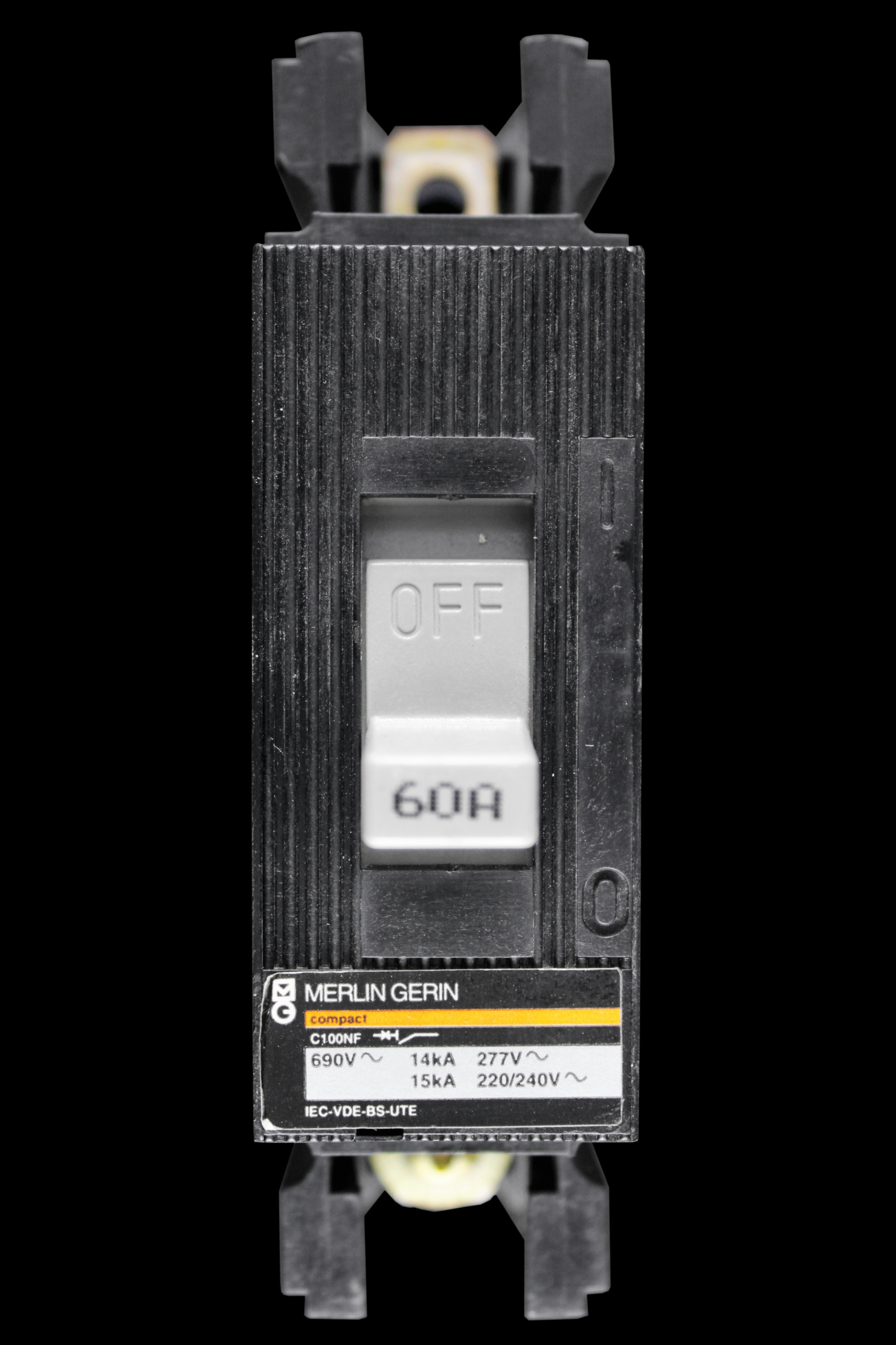 MERLIN GERIN 60 AMP 15kA MCCB C100NF COMPACT
