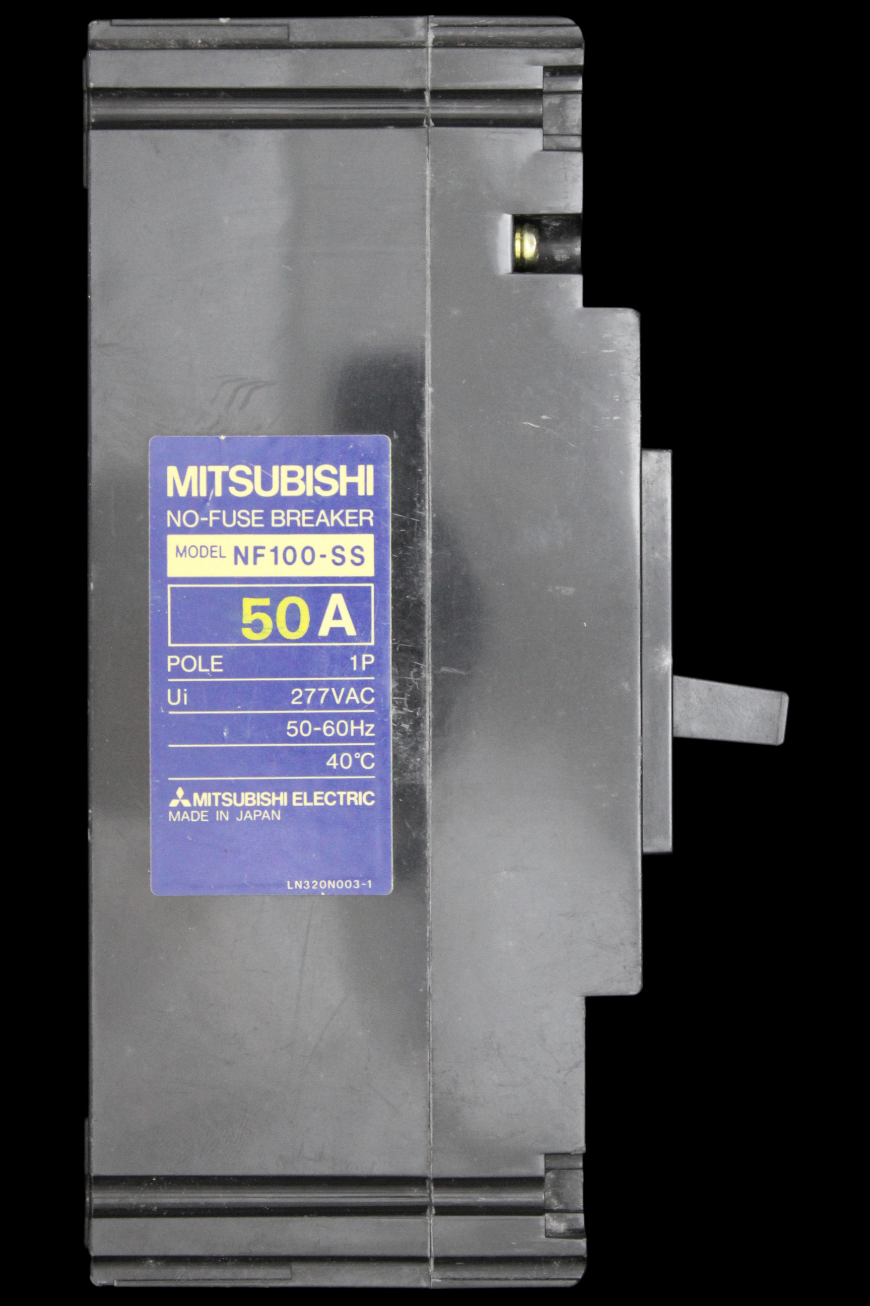 MITSUBISHI 50 MCCB 15kA NO-FUSE BREAKER NF100-SS BS947