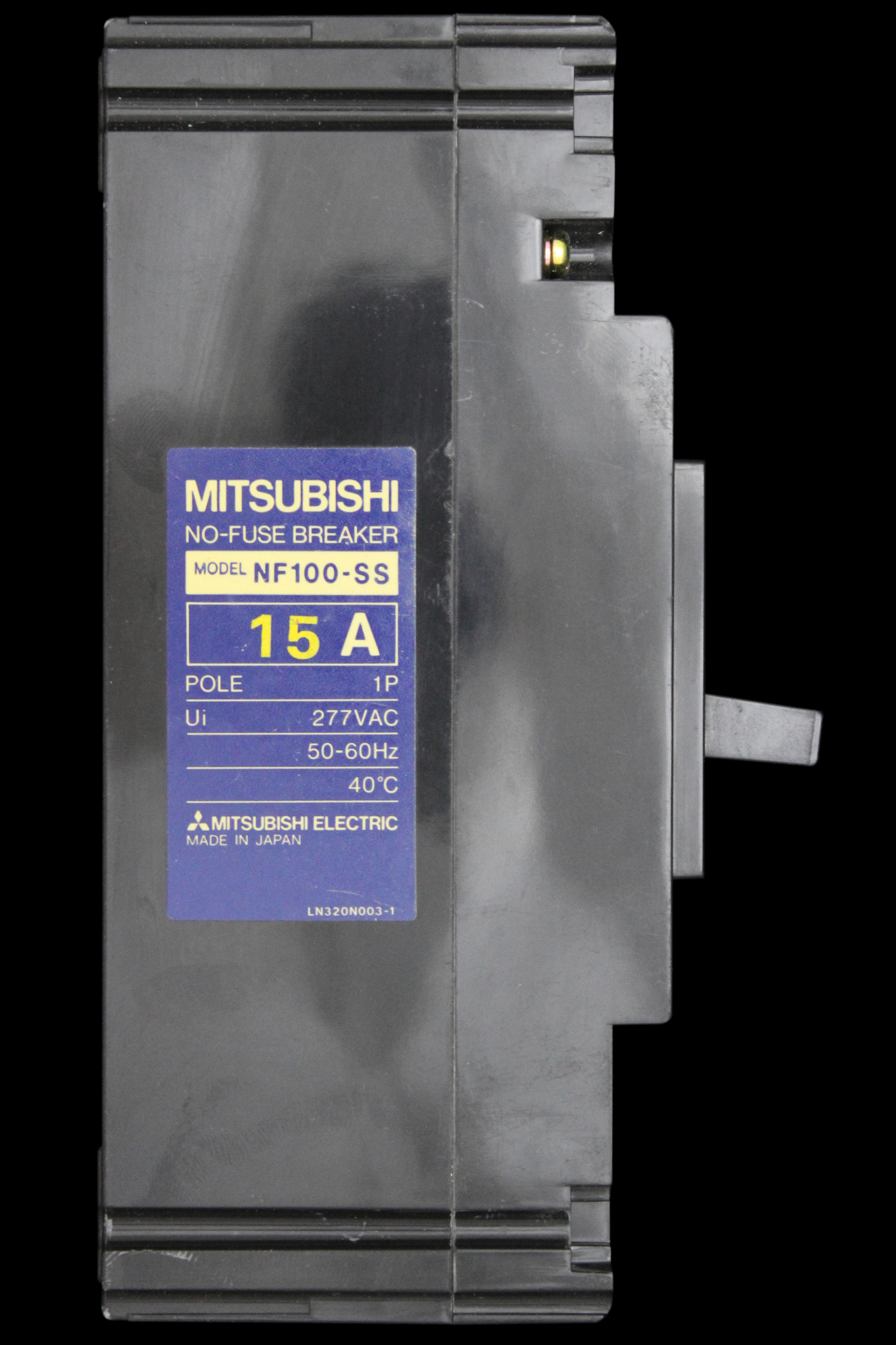 MITSUBISHI 15 MCCB 15kA NO-FUSE BREAKER NF100-SS BS947