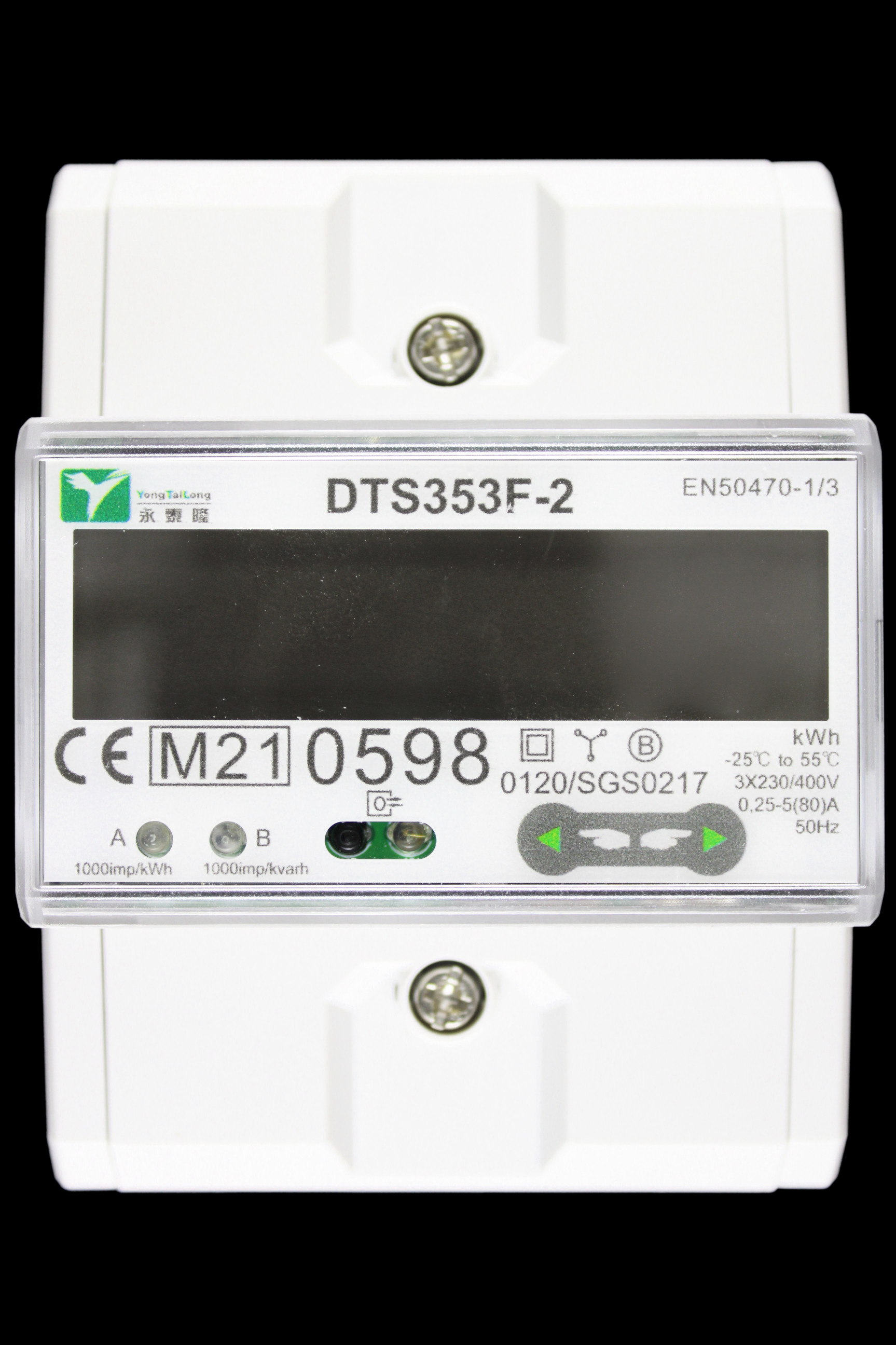YONGTAILONG KWH ENERGY METER THREE PHASE DTS353F-2
