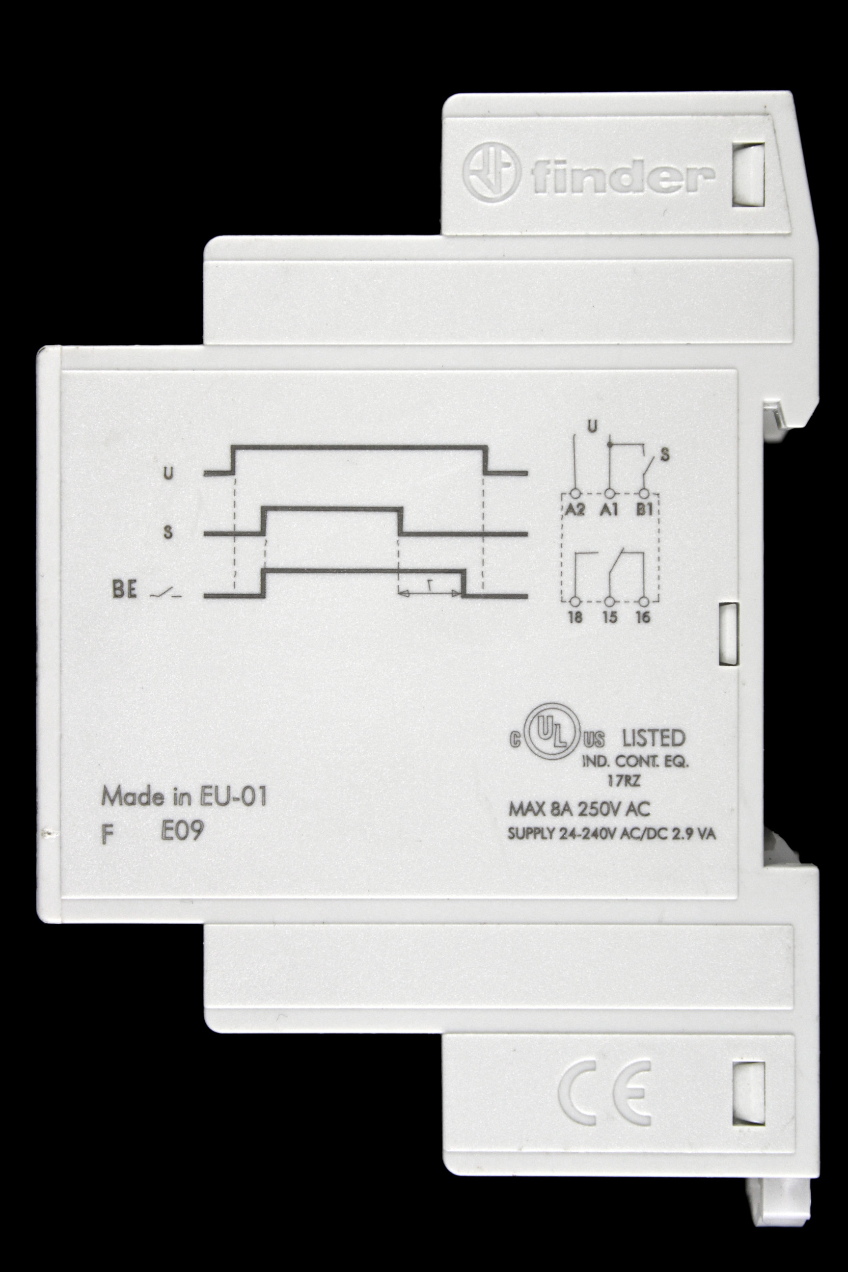 FINDER 8 AMP TIME RELAY 80.41.0.240.0000