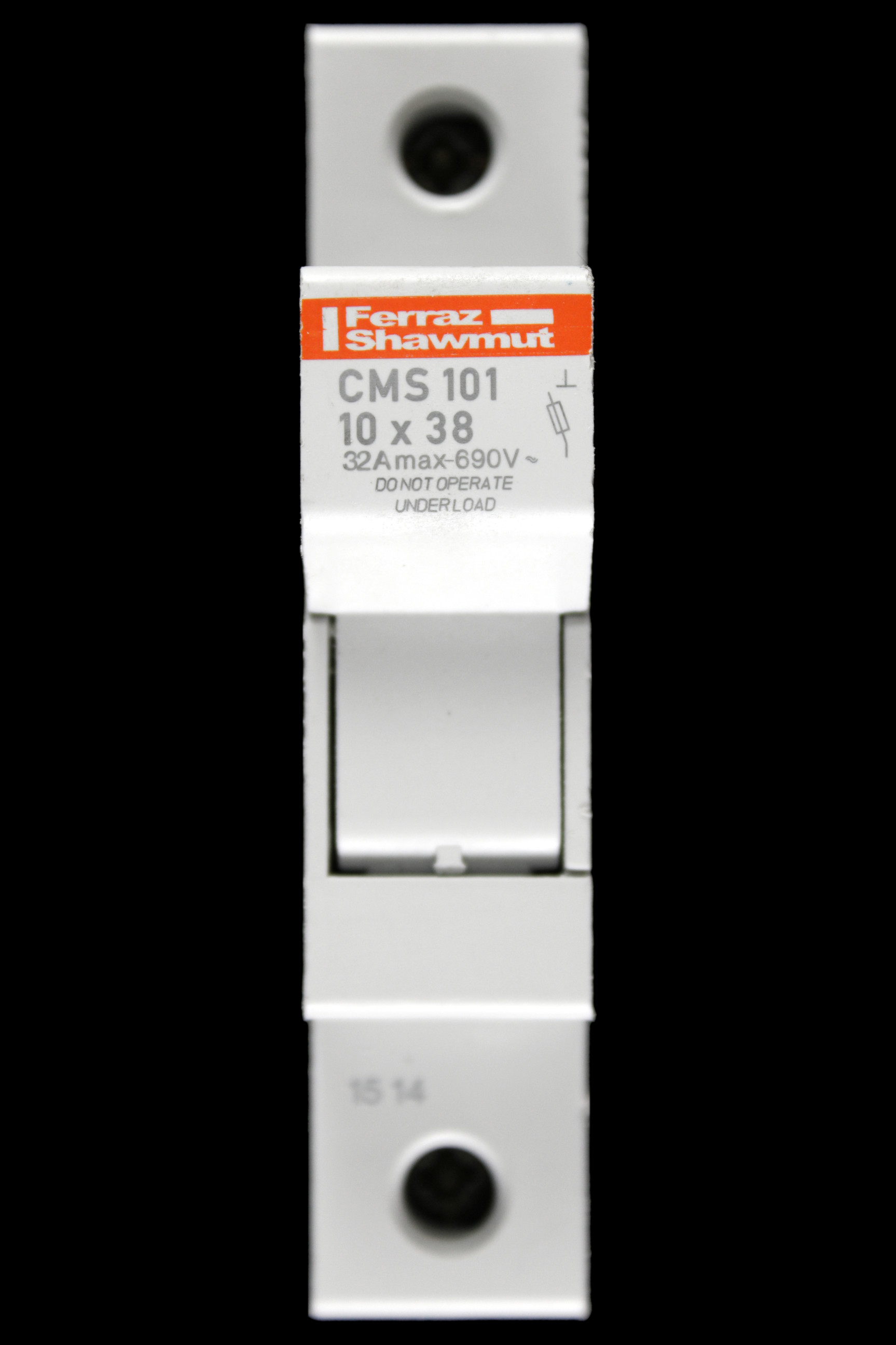 FERRAZ SHAWMUT 32 AMP 10 x 38 FUSE HOLDER CARRIER CMS101