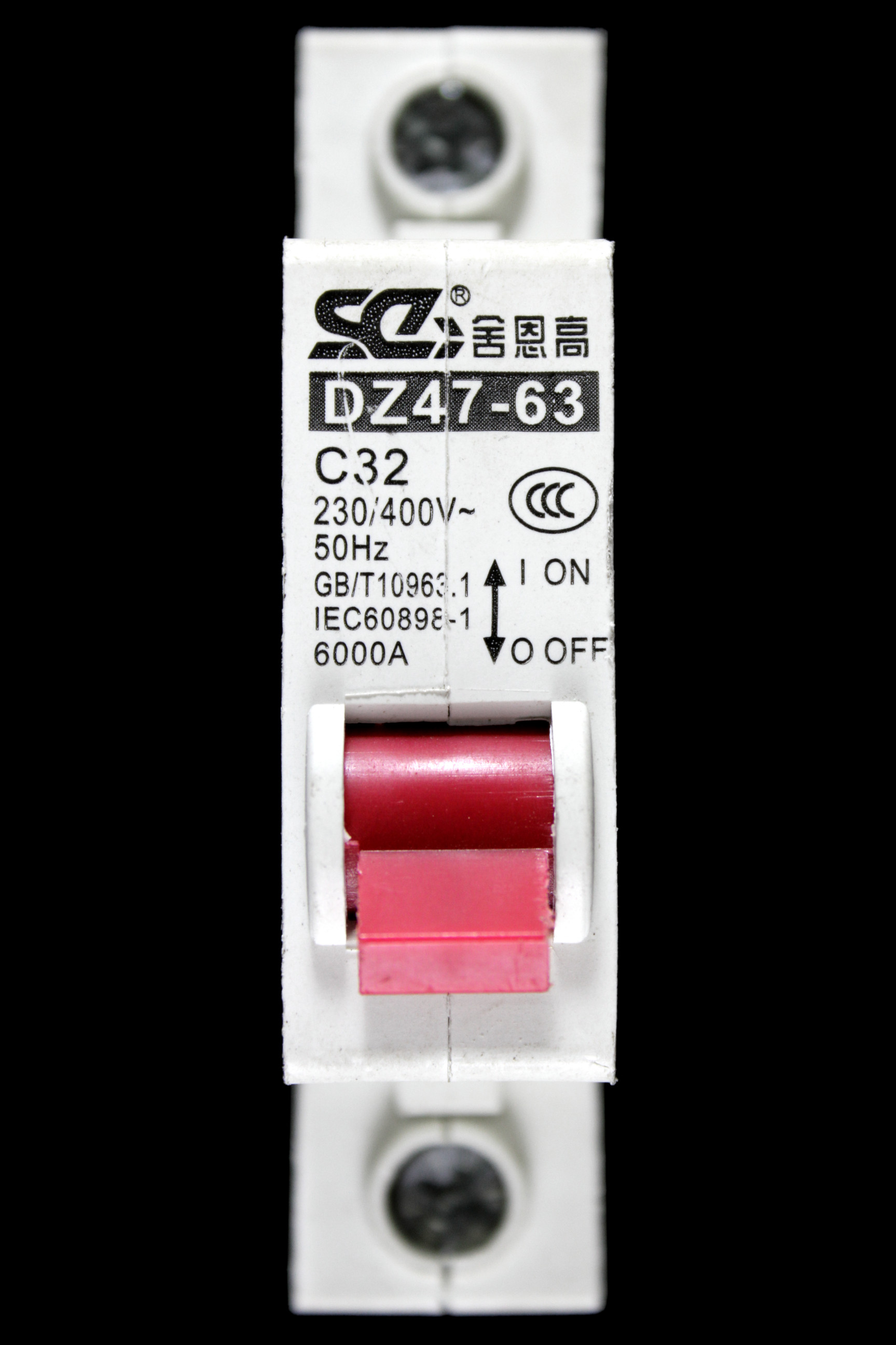 SE 32 AMP CURVE C 6kA MCB CIRCUIT BREAKER DZ47-63