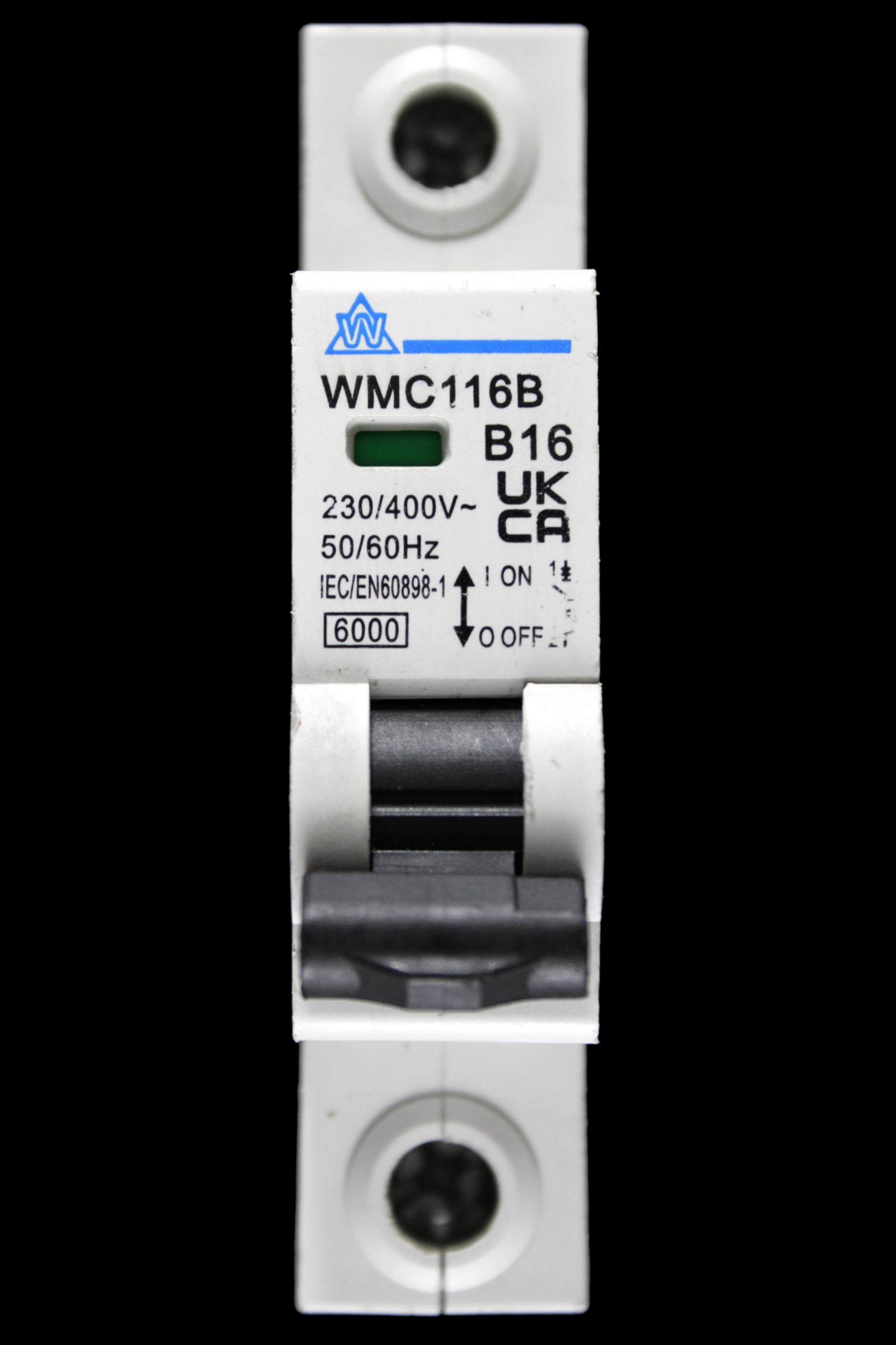WHITECLIFFE 16 AMP CURVE B 6kA MCB CIRCUIT BREAKER WMC116B