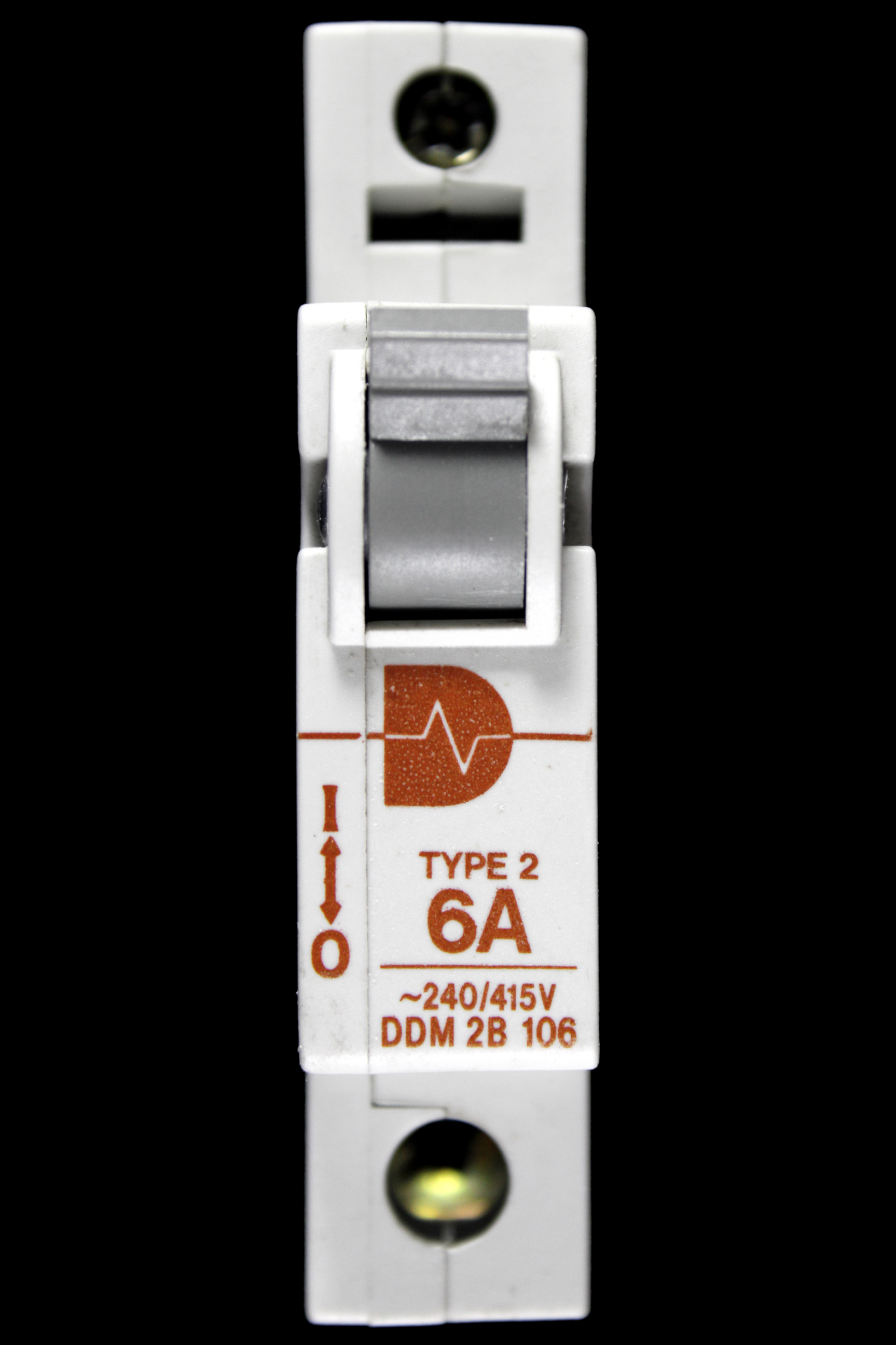 DURHAM SWITCHGEAR 6 AMP TYPE 2 M9 MCB CIRCUIT BREAKER DDM2B106