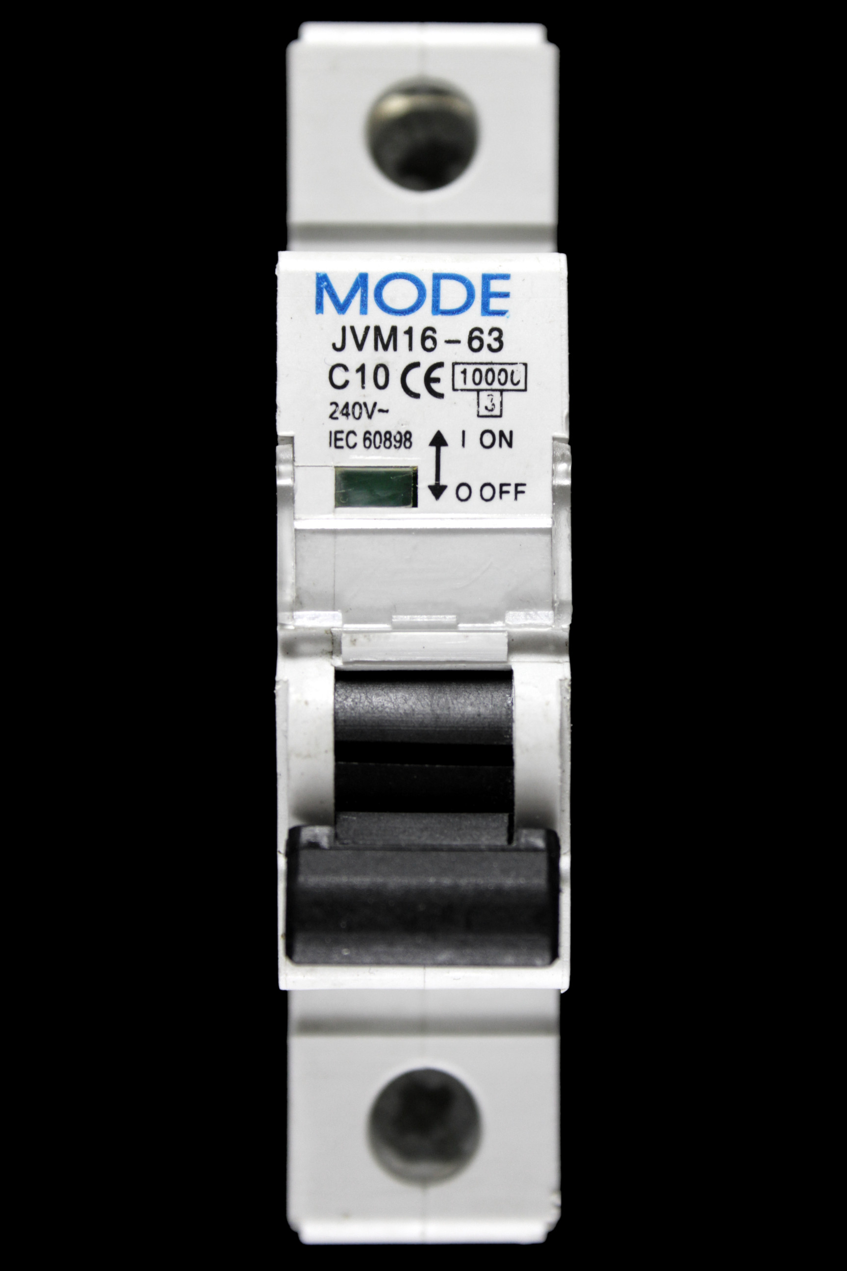 MODE 10 AMP CURVE C 10kA MCB CIRCUIT BREAKER JVM16-63