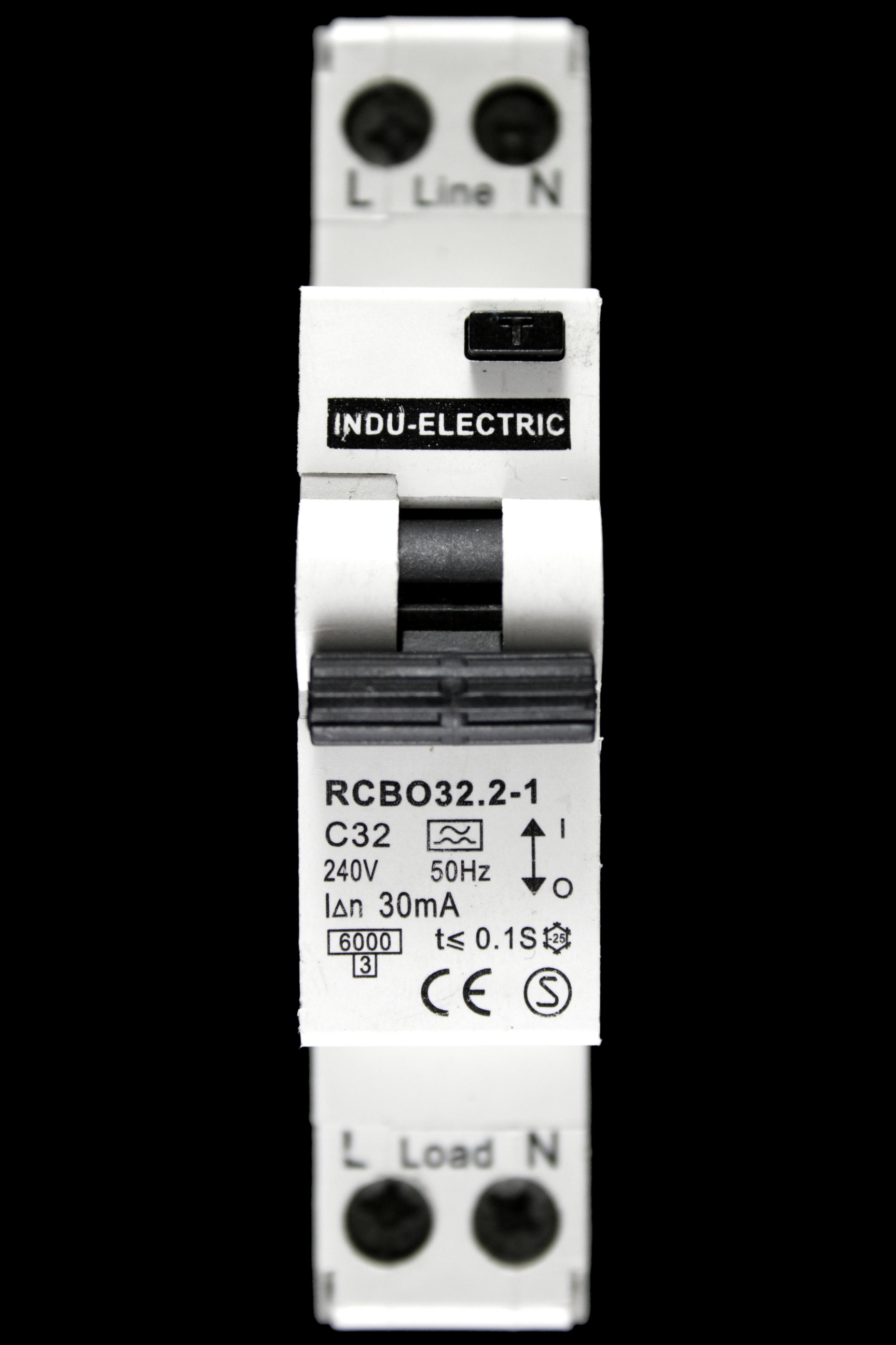 INDU-ELECTRIC C 32 RCBO 6kA 30mA TYPE A RCBO32.2-1
