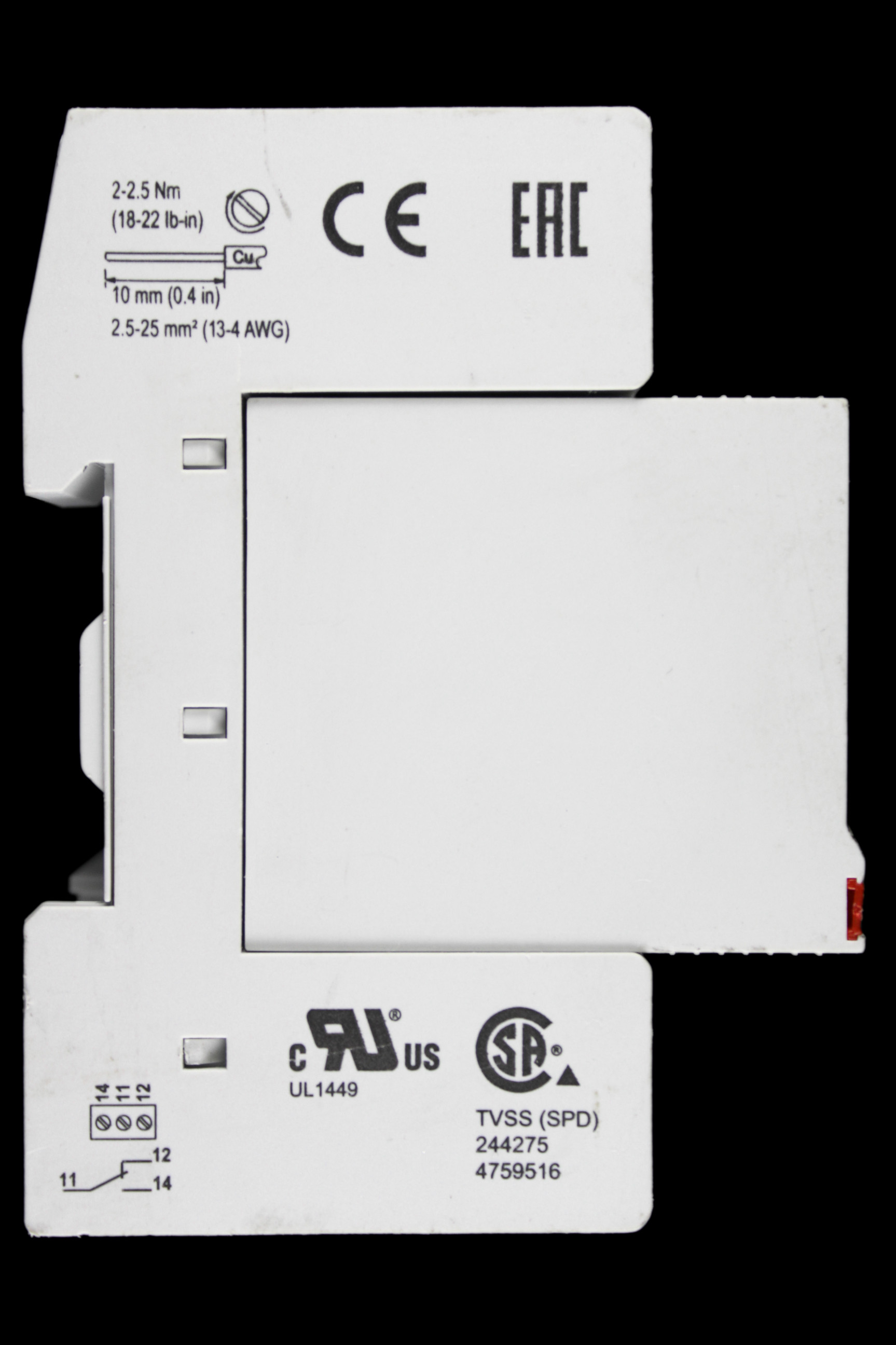 CITEL TYPE 2 AC SURGE PROTECTOR TRIPLE POLE & NEUTRAL DS44S-280/G