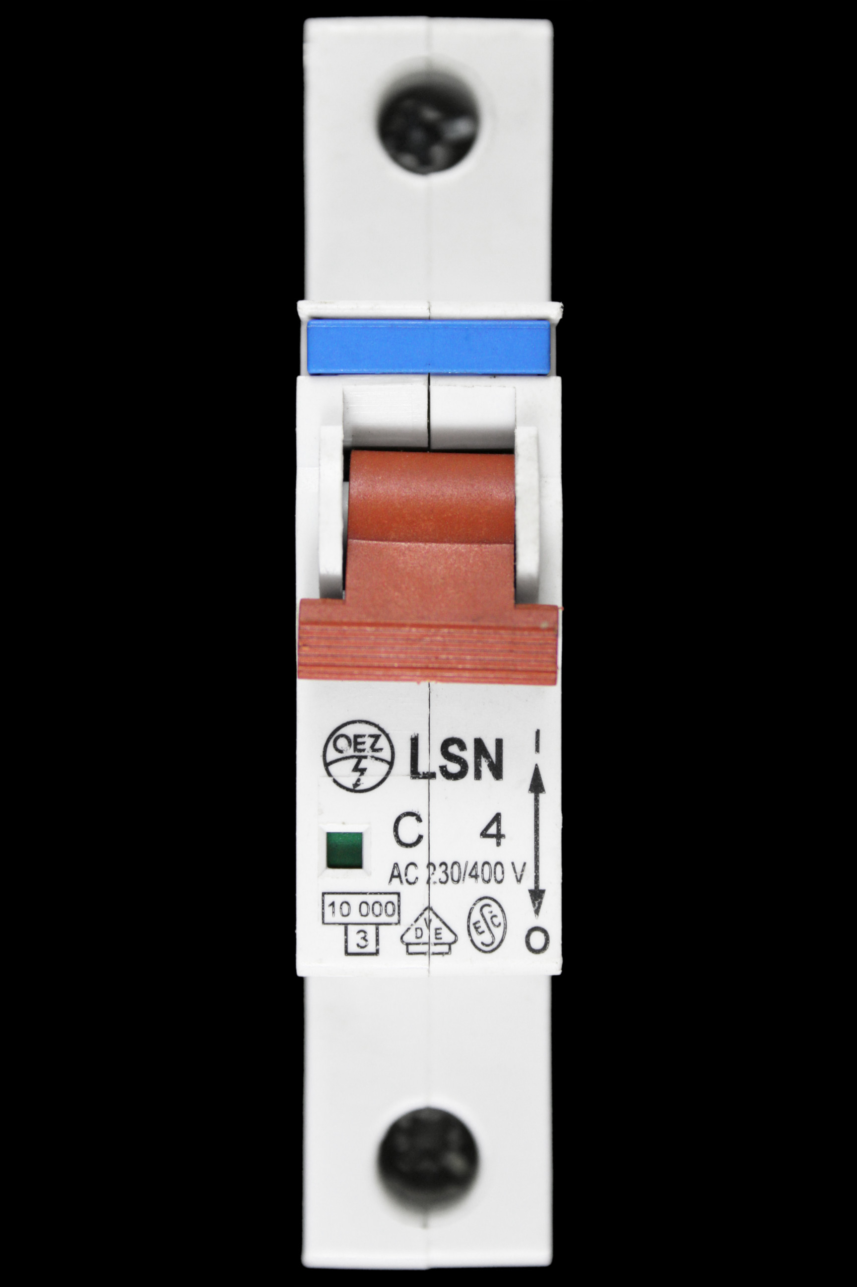 OEZ 4 AMP CURVE C 10kA MCB CIRCUIT BREAKER LSN