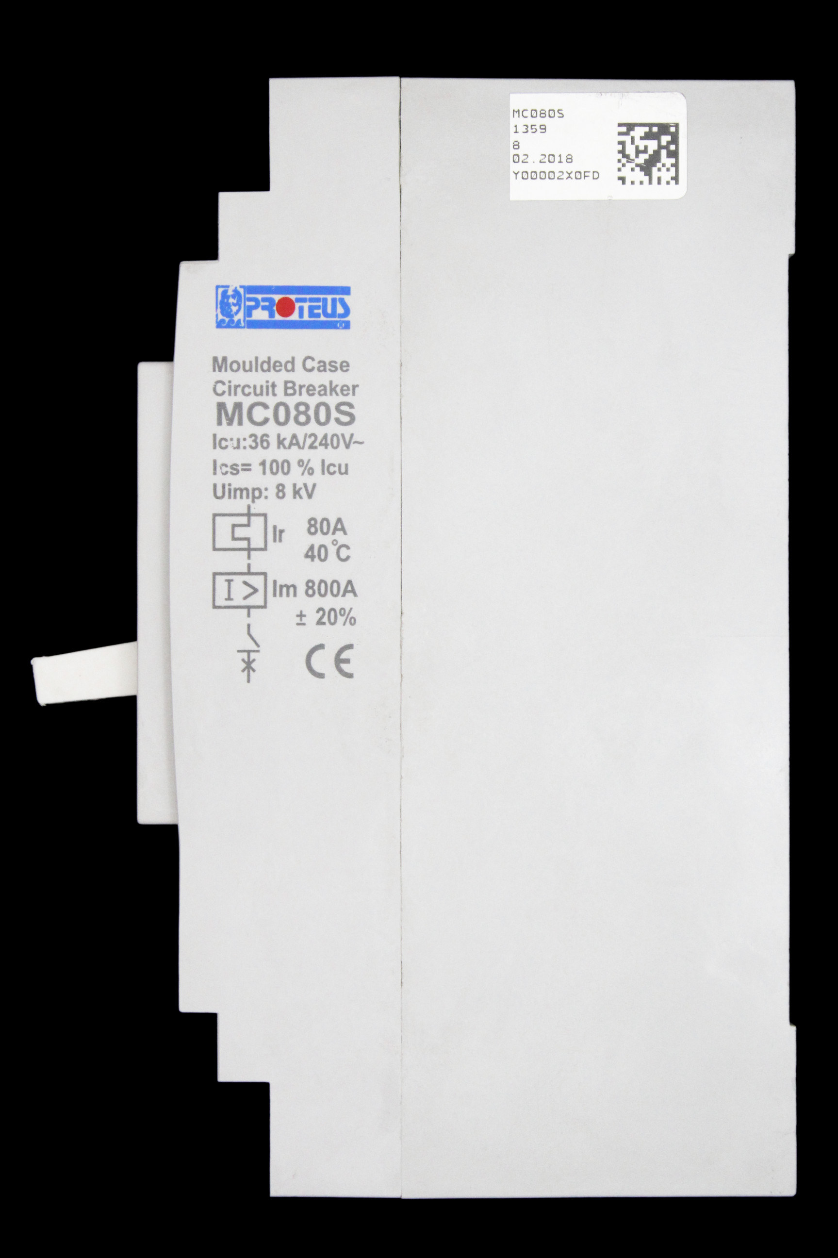 PROTEUS 80 AMP 36kA MCCB MC080S