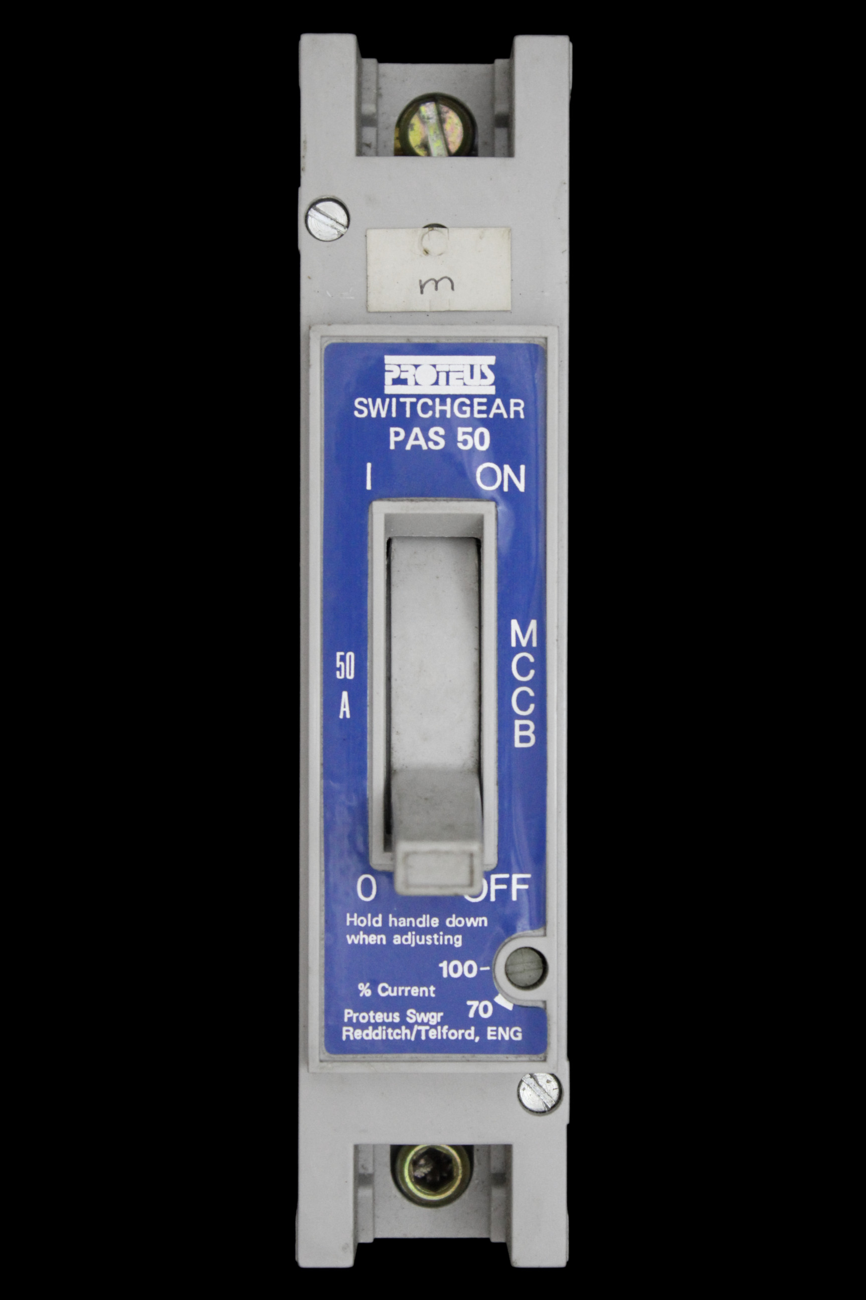 PROTEUS 50 AMP MCCB SWITCHGEAR PAS50 WHITE