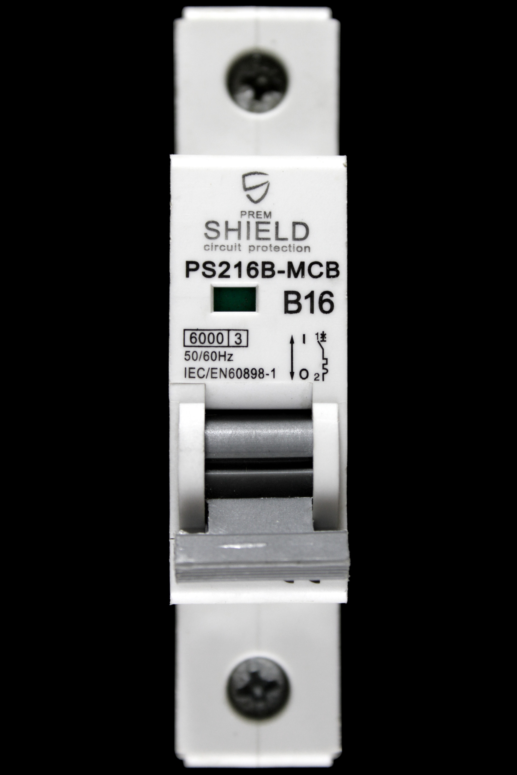 PREMSHIELD 16 AMP CURVE B 6kA MCB CIRCUIT BREAKER PS216B-MCB