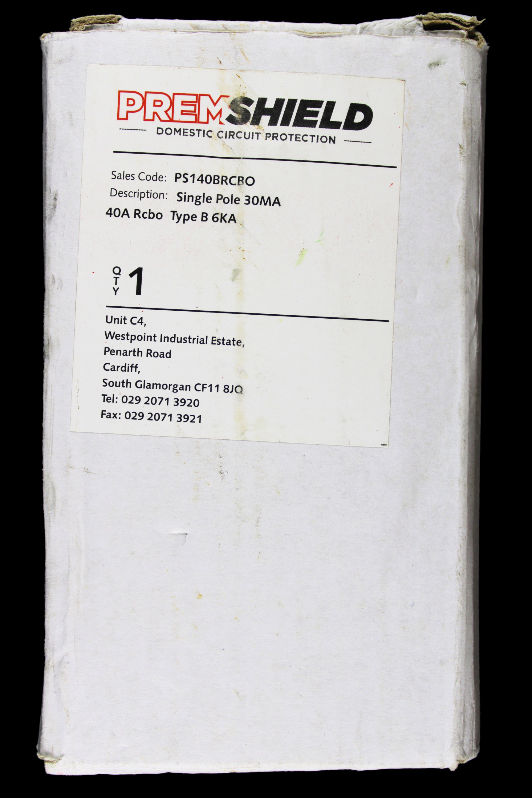 PREMSHIELD 40 AMP CURVE B 6kA 30mA RCBO TYPE AC PS140BRCBO
