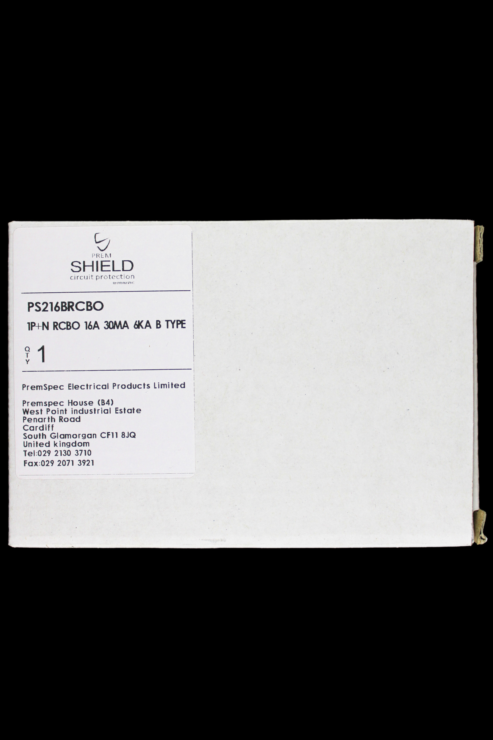PREMSHIELD 16 AMP CURVE B 6kA 30mA RCBO TYPE A PS216BRCBO