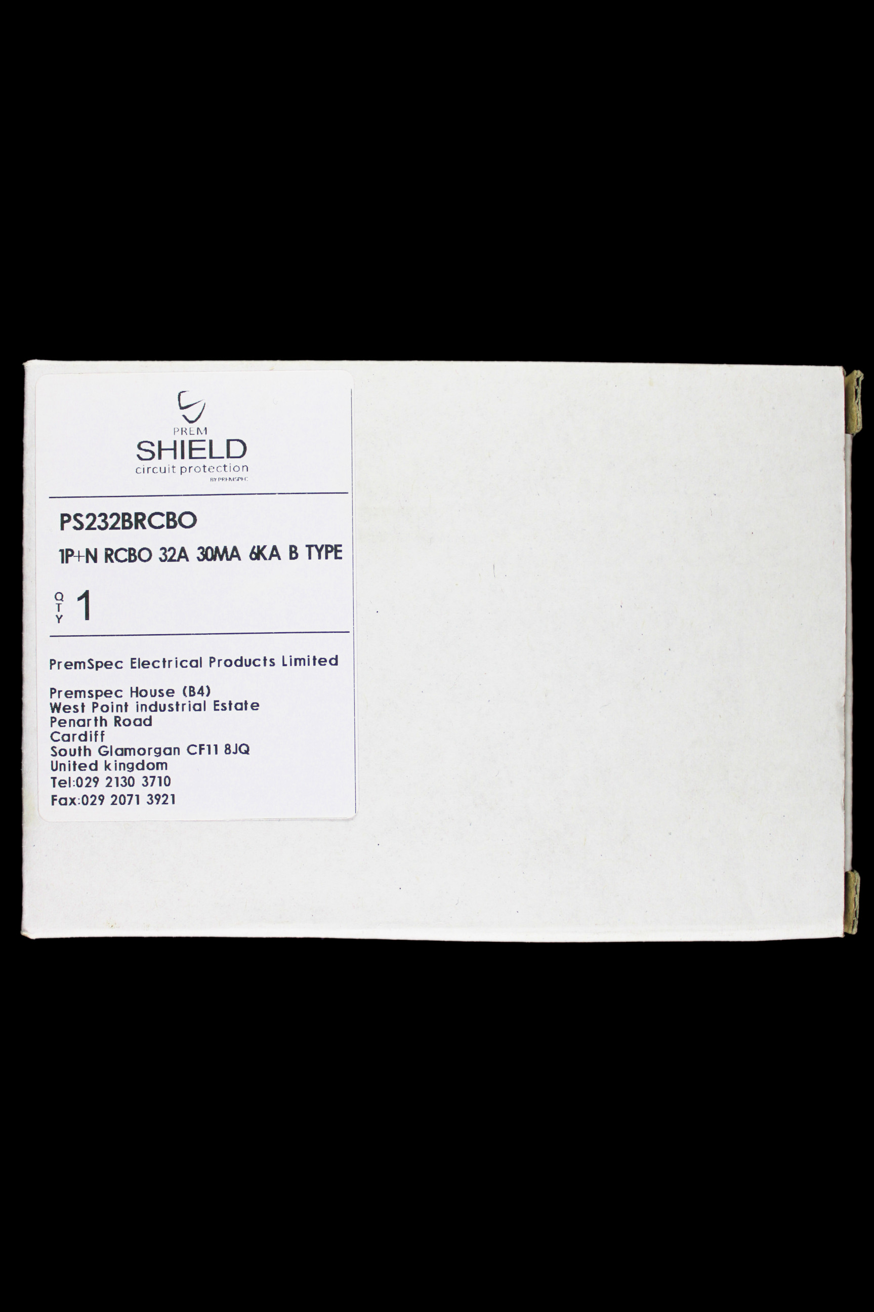 PREMSHIELD 32 AMP CURVE B 6kA 30mA RCBO TYPE A PS232BRCBO