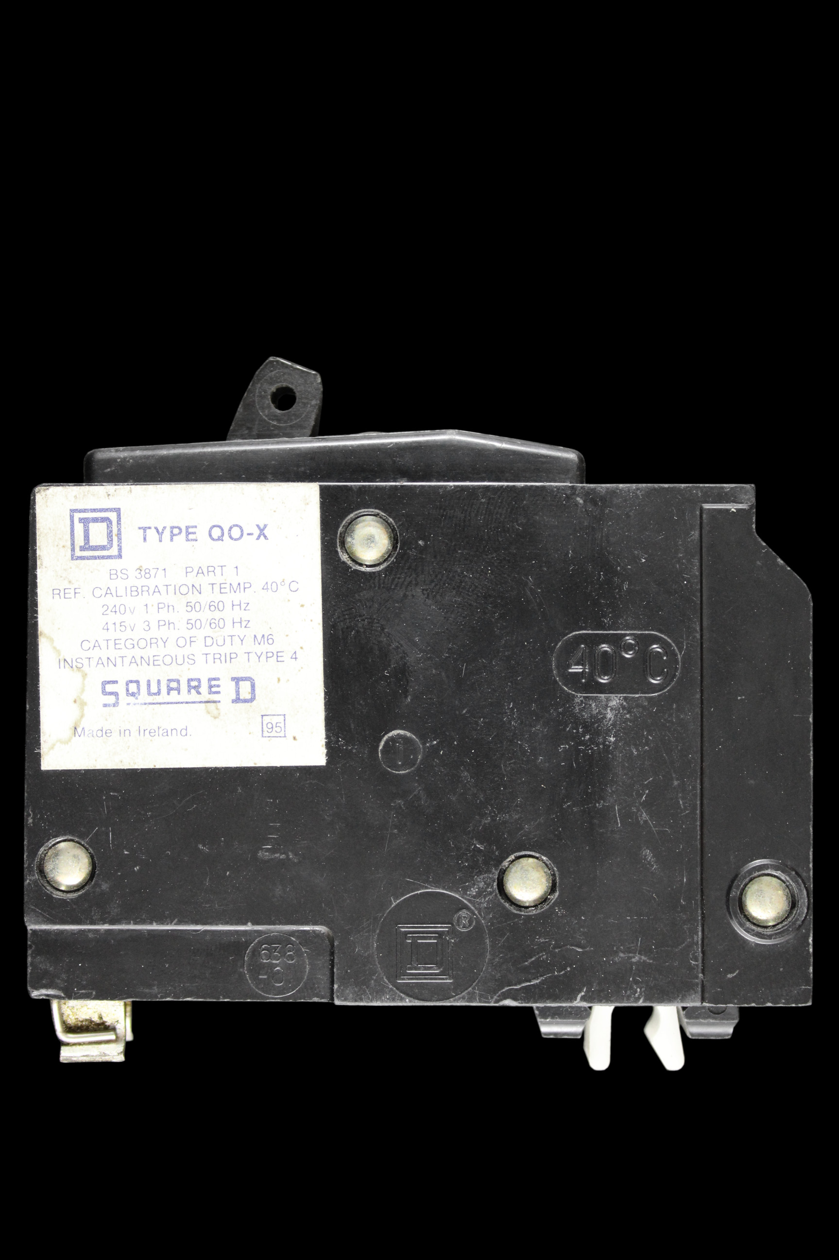 SQUARE D 80 AMP TYPE 4 M6 MCB CIRCUIT BREAKER QOX QO-X