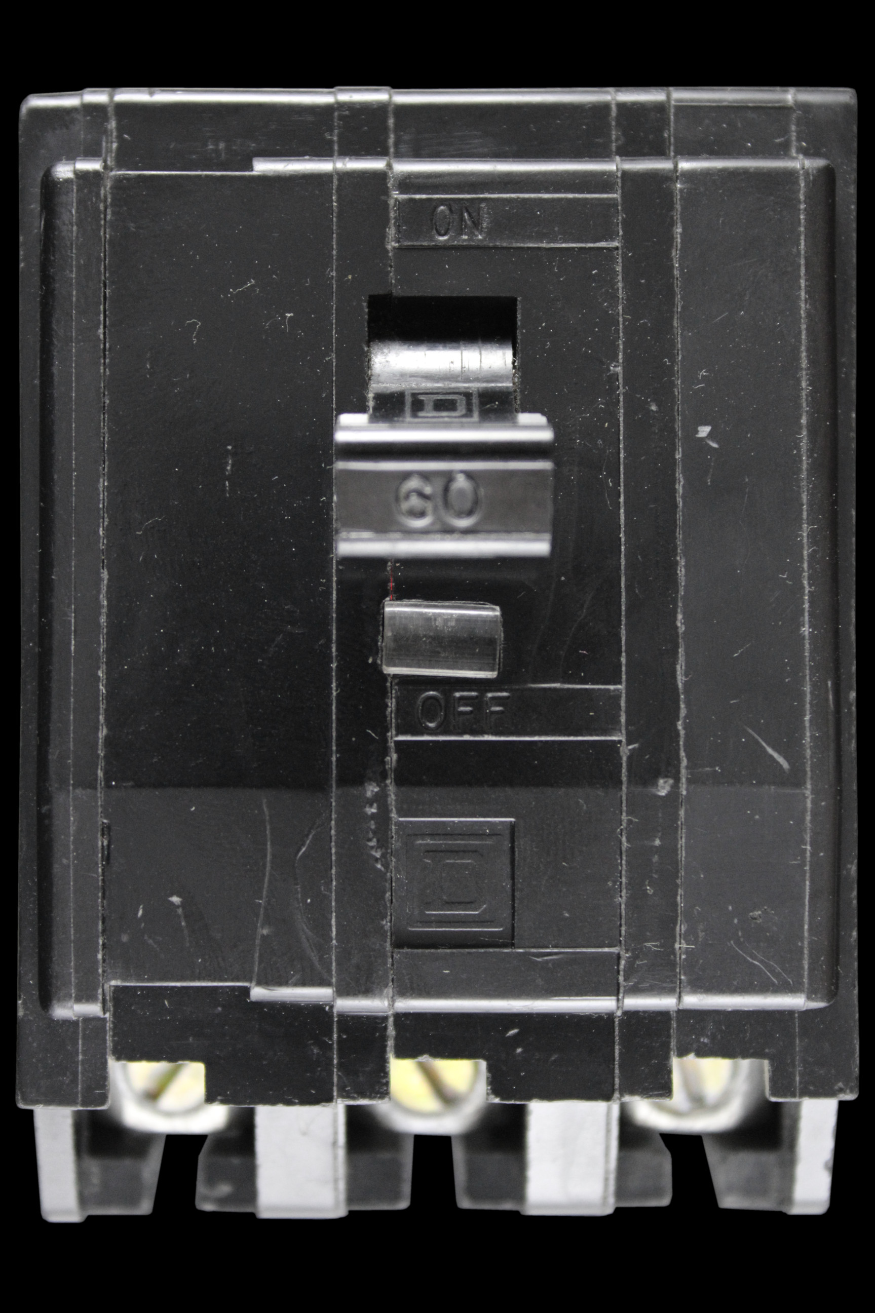 SQUARE D 60 AMP TRIPLE POLE HACR MCB CIRCUIT BREAKER LX-802