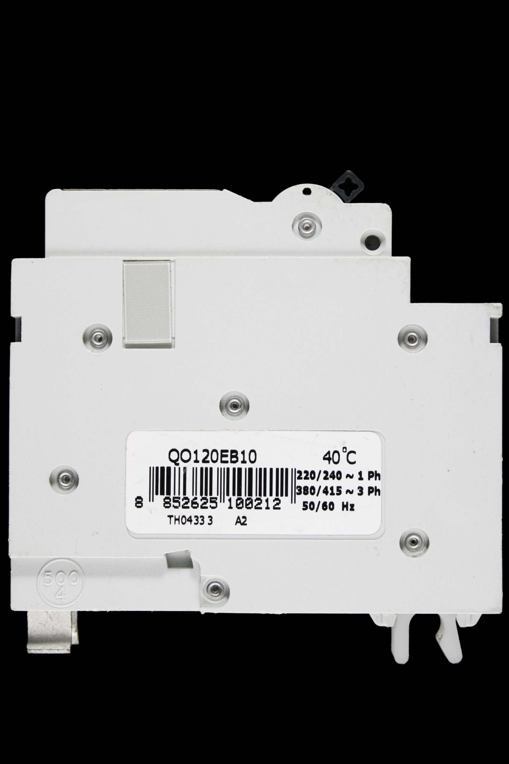 SQUARE D 20 AMP CURVE B 10kA MCB CIRCUIT BREAKER QOE QO120EB10