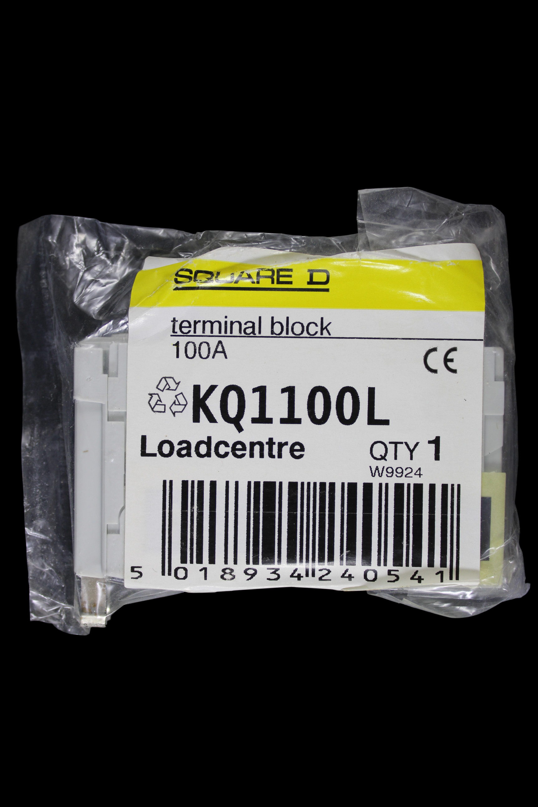 SQUARE D 100 AMP TERMINAL BLOCK KQ1100L