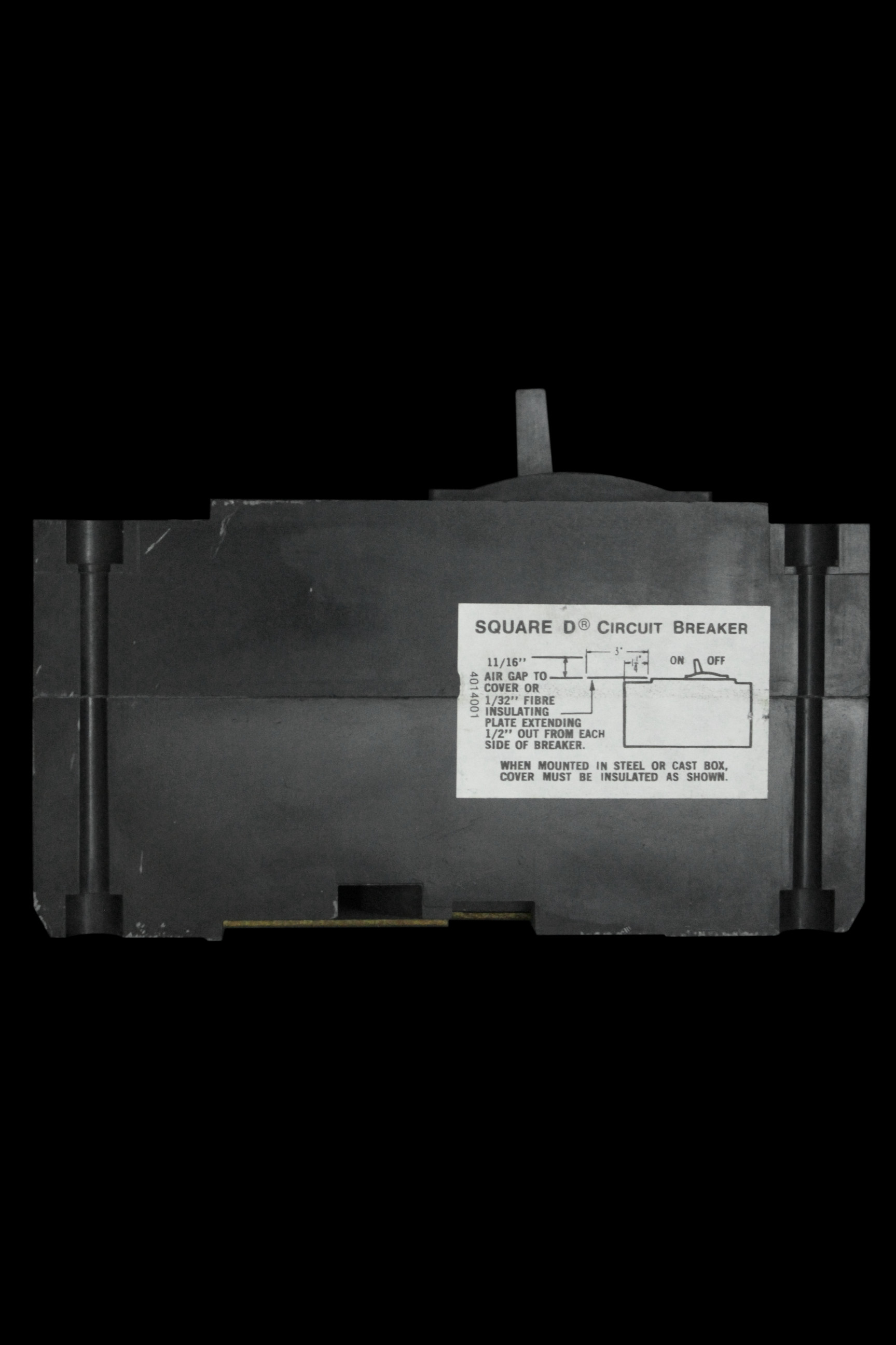 SQUARE D 100 AMP 14kA TRIPLE POLE MCCB FAL36100