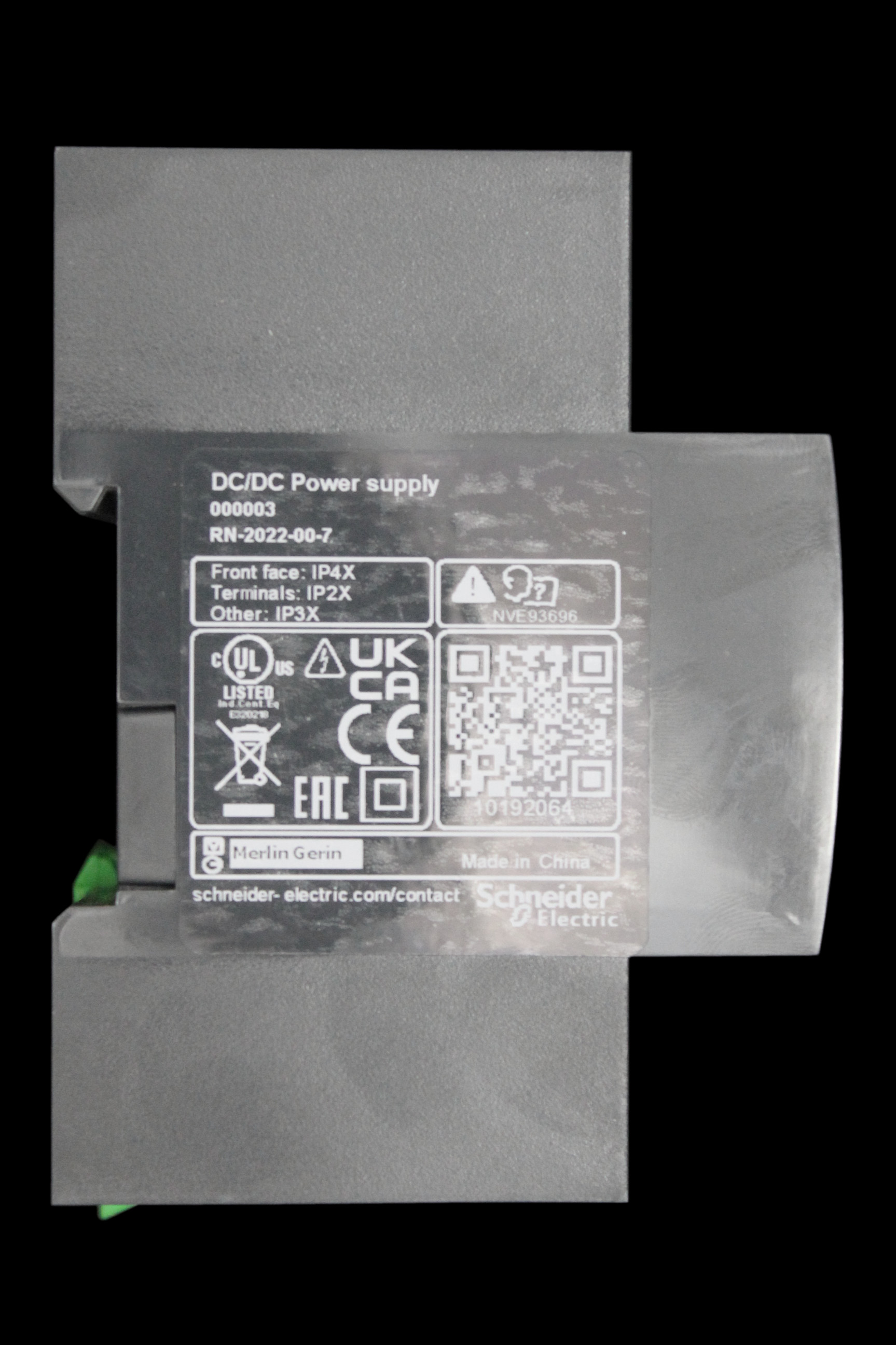 SCHNEIDER EXTERNAL POWER SUPPLY MODULE DC/DC LV454440