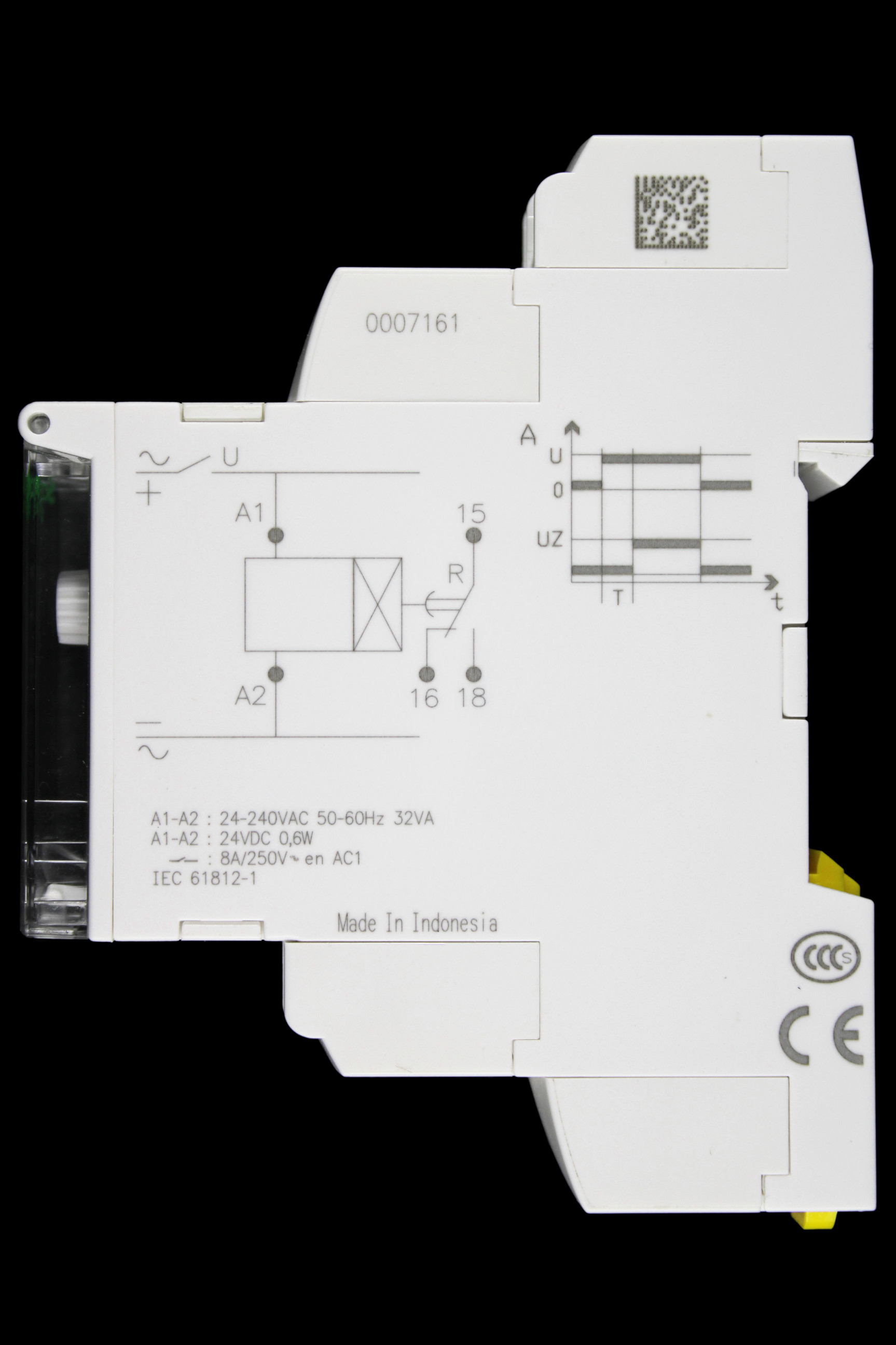 SCHNEIDER 8 AMP 0.1s - 100h TIME DELAY DEVICE A9E16065