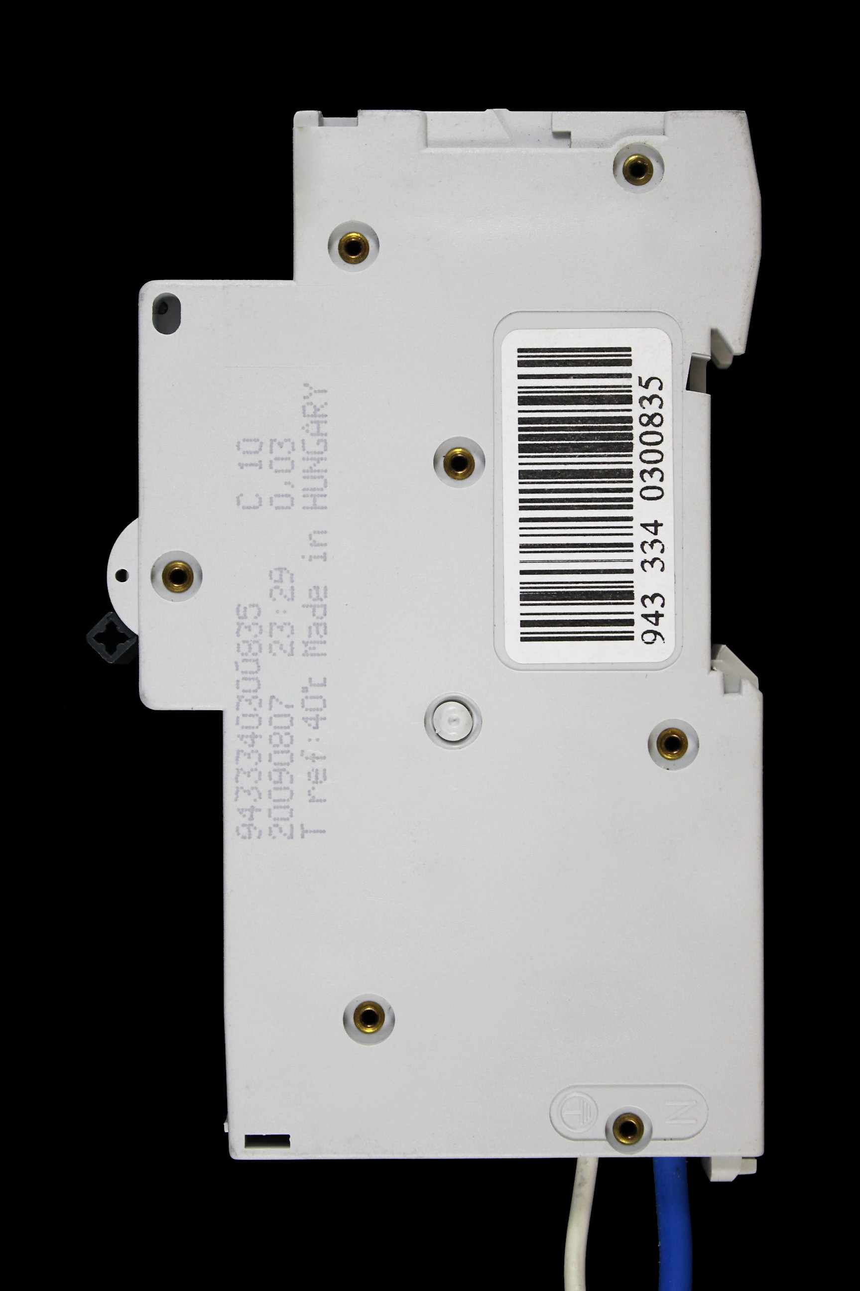 SCHNEIDER 10 AMP CURVE C 10kA 30mA RCBO TYPE AC C60HC10R30 26858