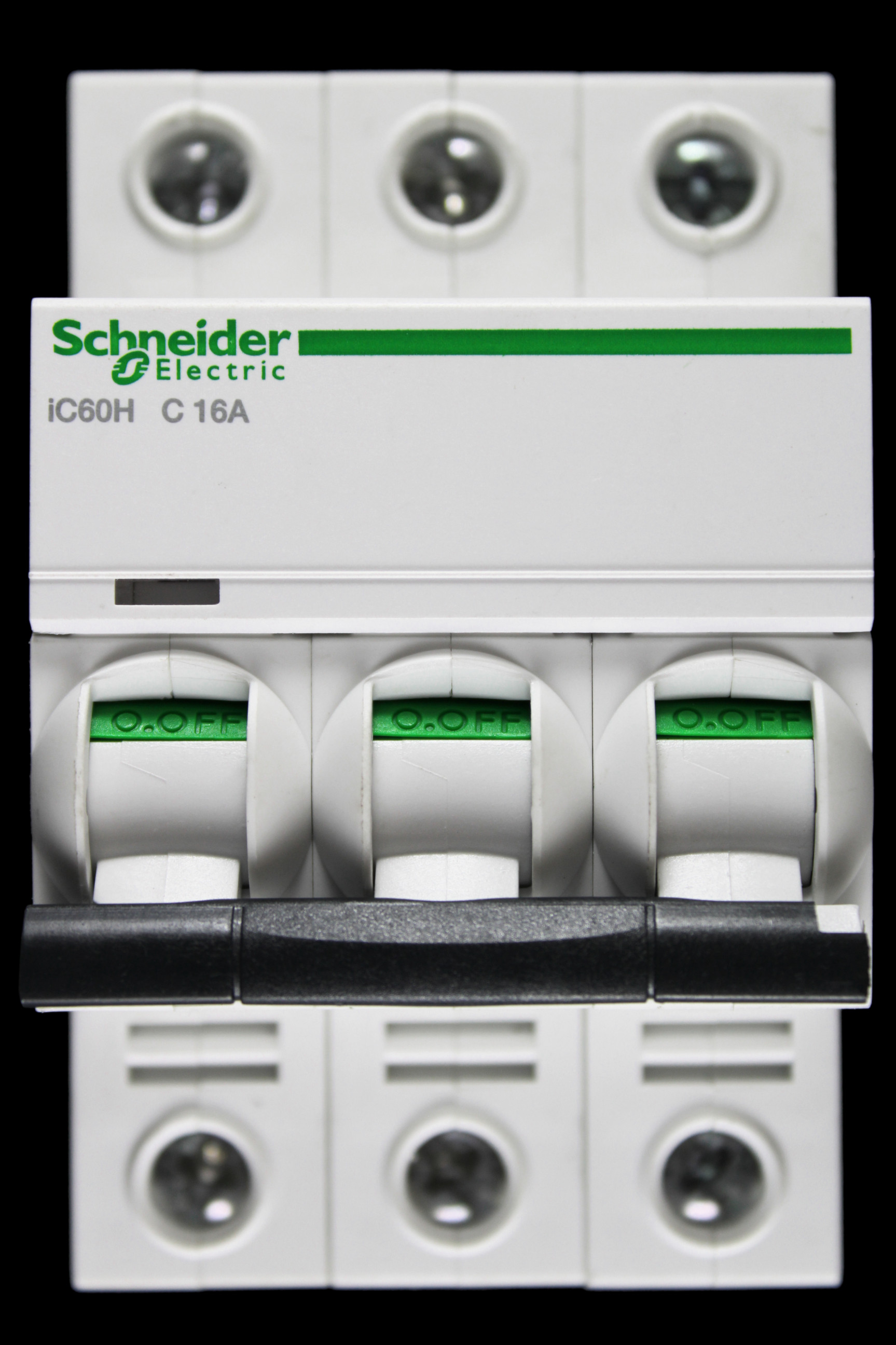 SCHNEIDER 16 AMP CURVE C 10kA TRIPLE POLE MCB CIRCUIT BREAKER iC60H A9F84316