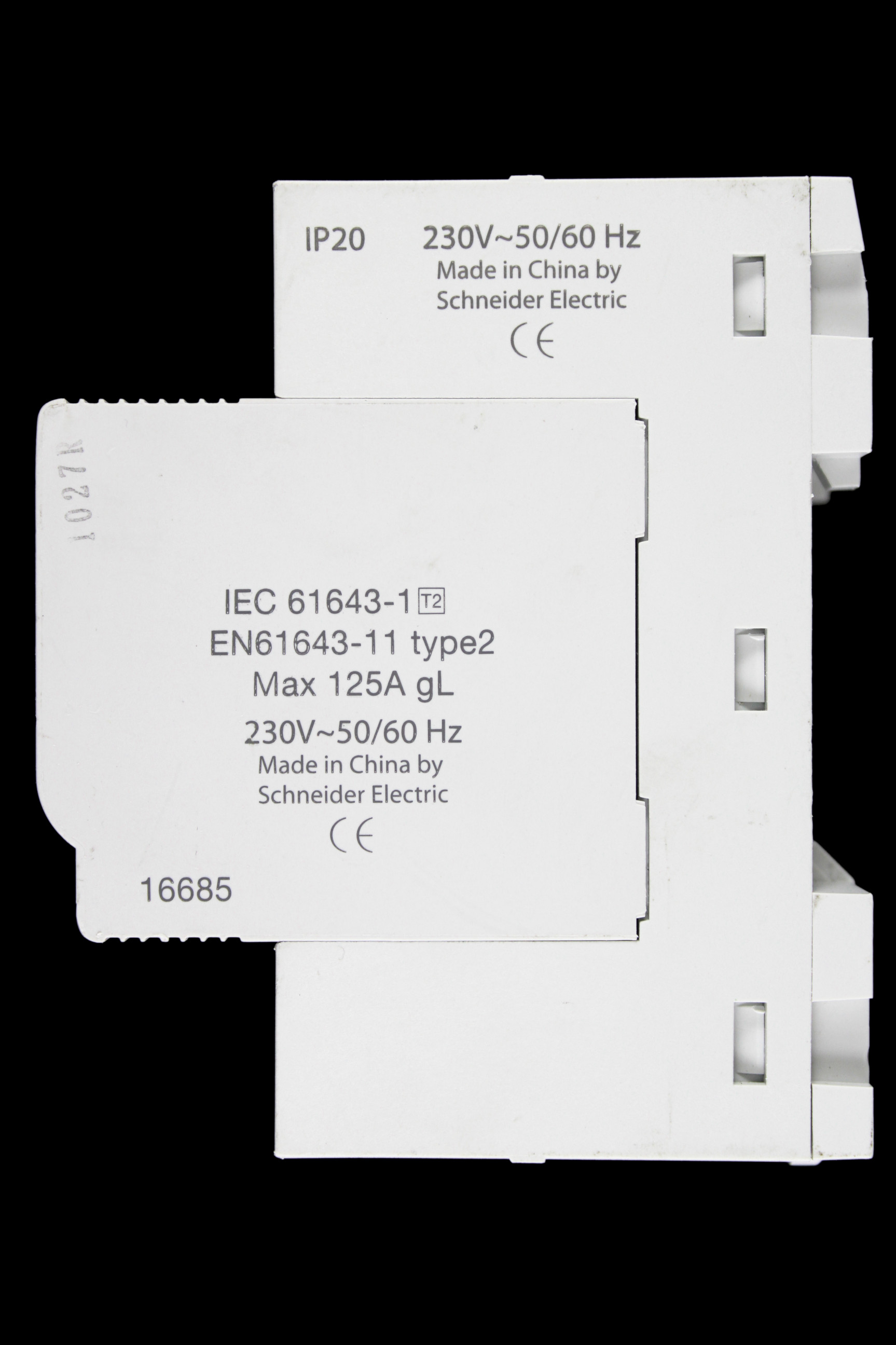 SCHNEIDER MODULAR SURGE ARRESTER SINGLE POLE & NEUTRAL PRD40 16567