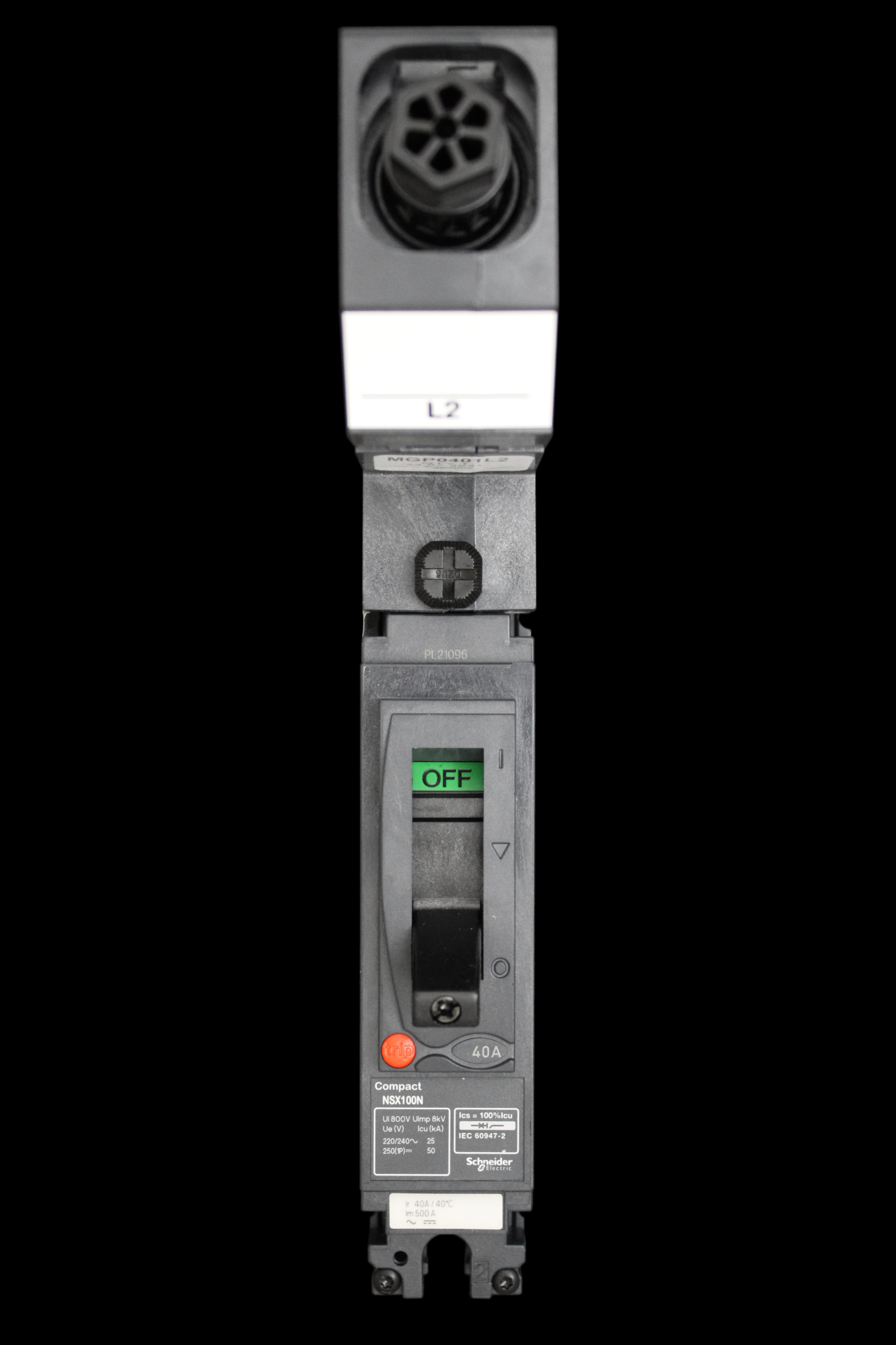 SCHNEIDER 40 AMP 25kA MCCB MGP0401L2