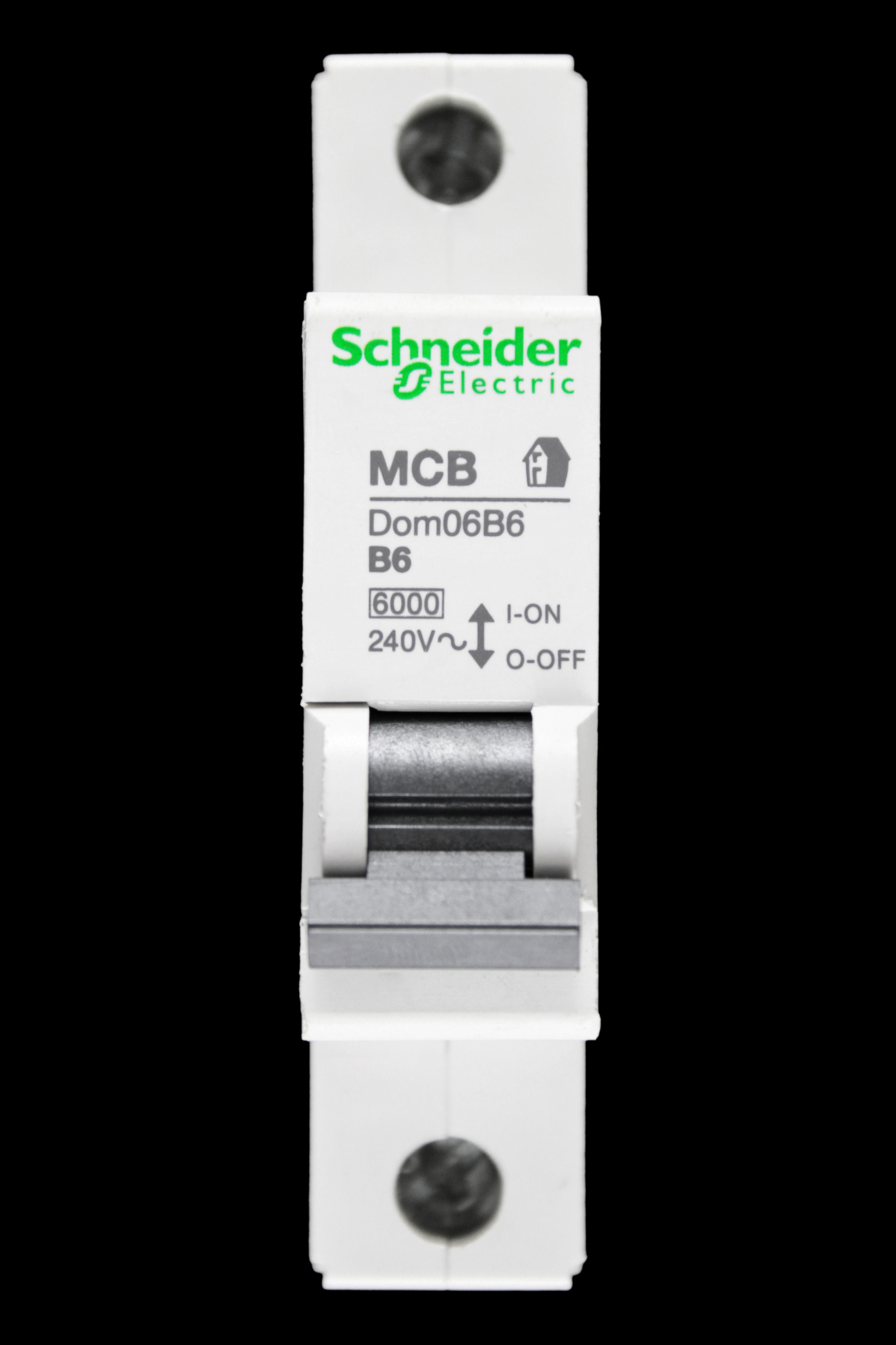 SCHNEIDER 6 AMP CURVE B 6kA MCB CIRCUIT BREAKER DOMAE DOM06B6