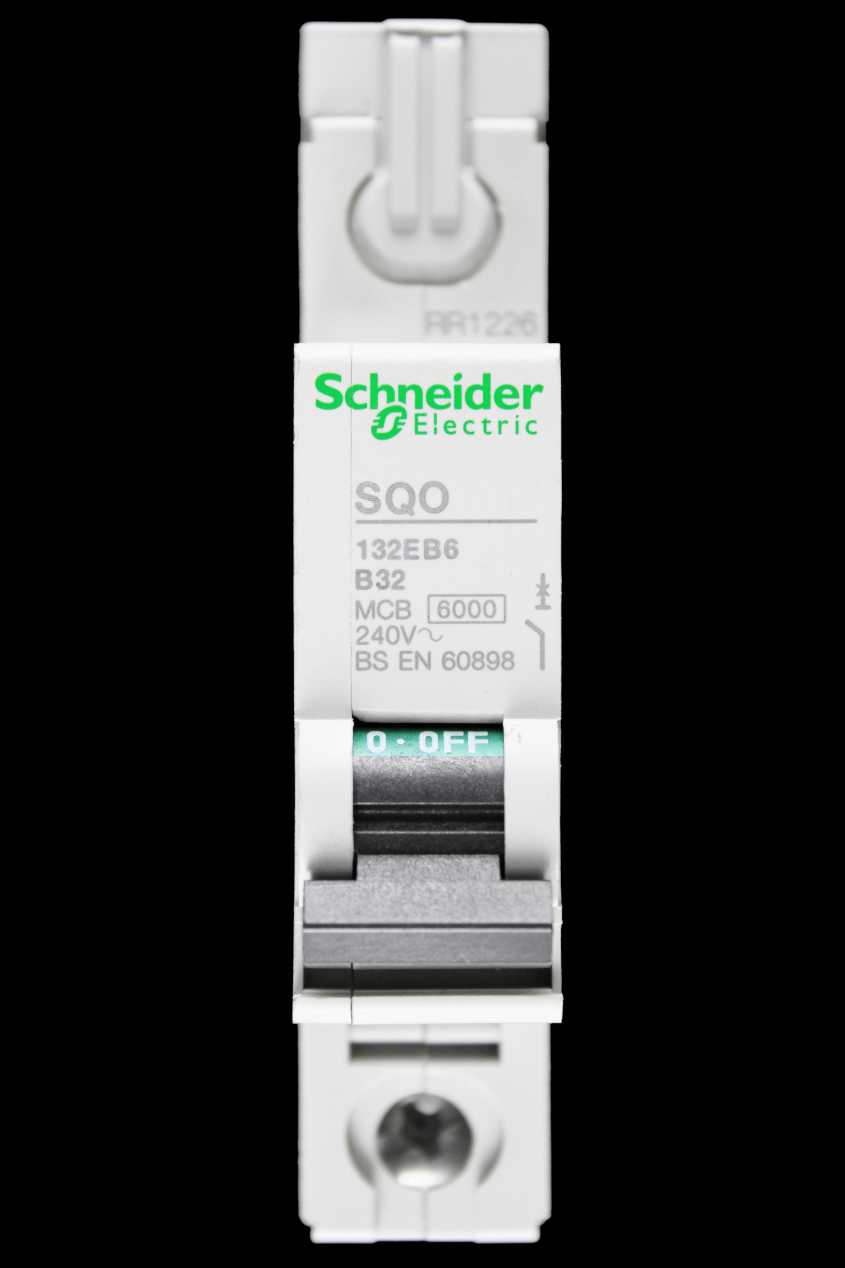 SCHNEIDER 32 AMP CURVE B 6kA MCB CIRCUIT BREAKER SQO 132EB6